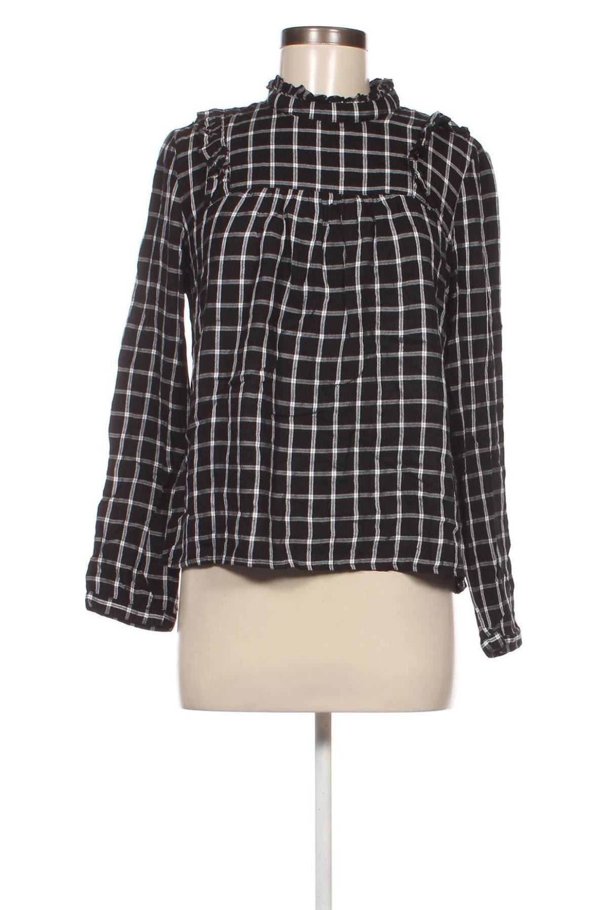 Γυναικεία μπλούζα Camaieu, Μέγεθος S, Χρώμα Μαύρο, Τιμή 1,76 €