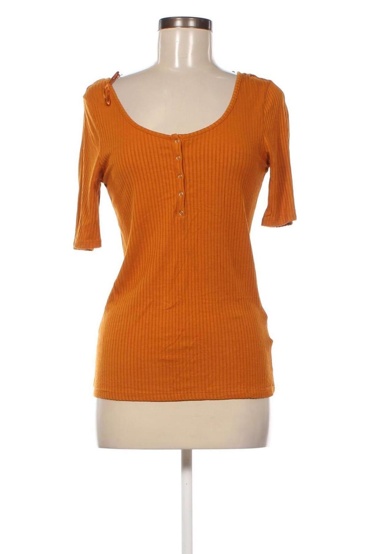 Дамска блуза Camaieu, Размер M, Цвят Оранжев, Цена 4,75 лв.