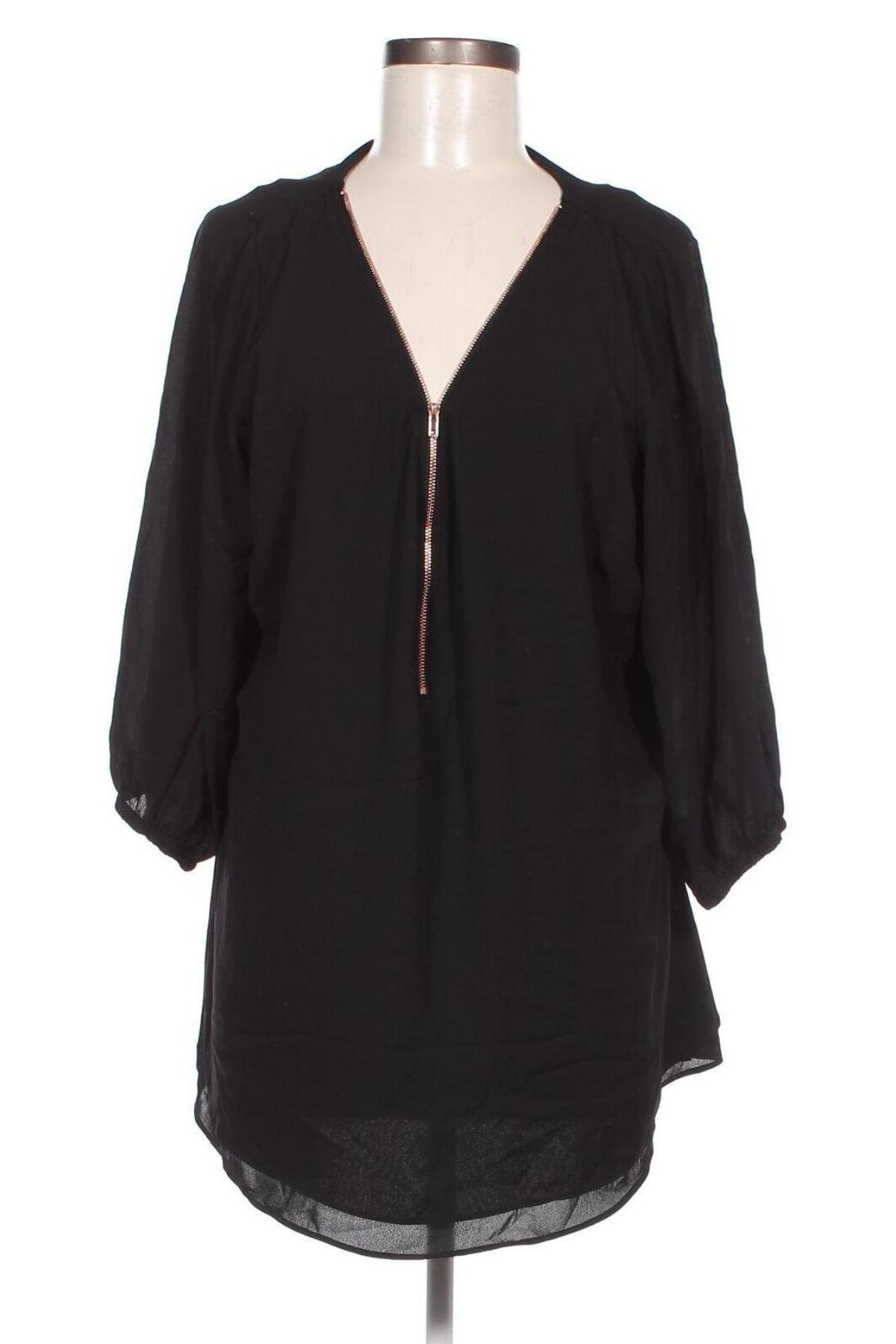 Дамска блуза City Chic, Размер L, Цвят Черен, Цена 31,00 лв.