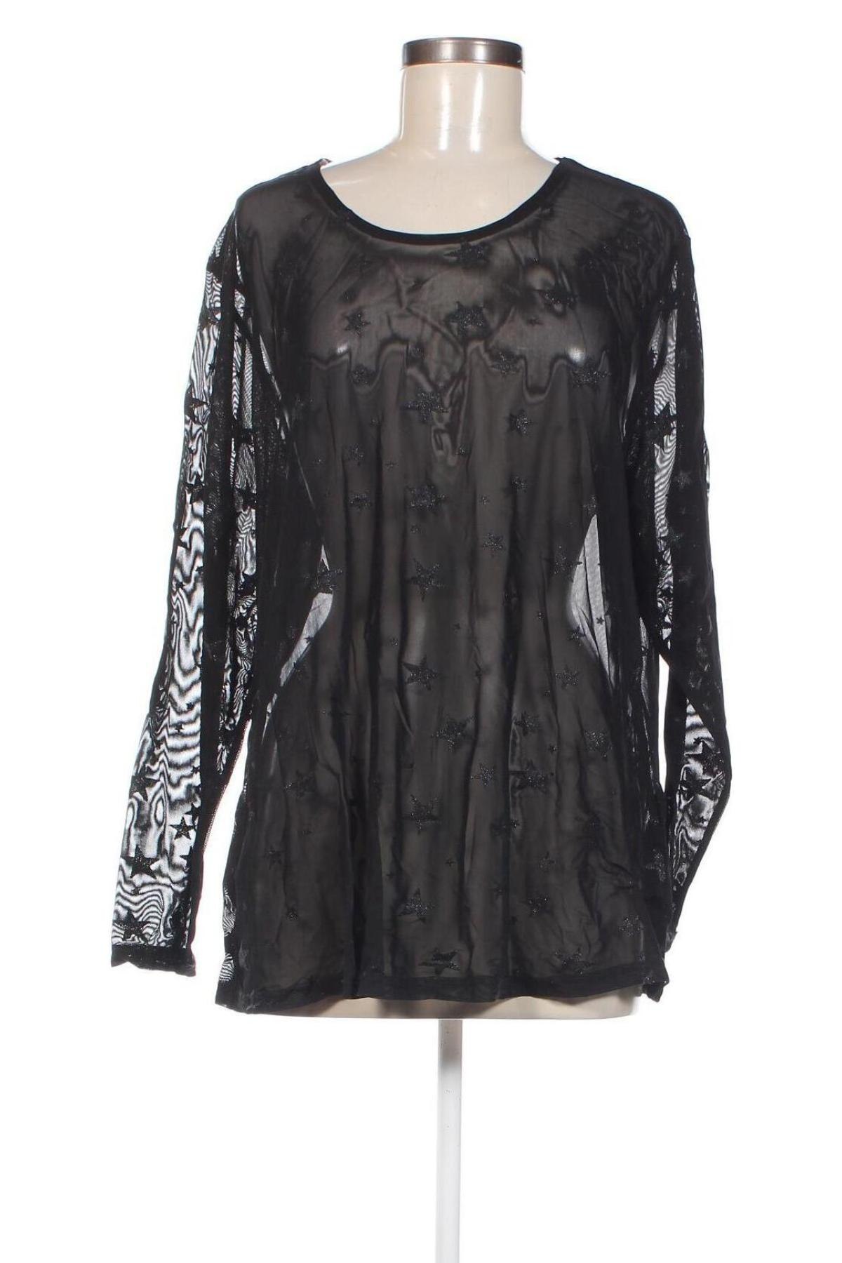 Damen Shirt City Chic, Größe XL, Farbe Schwarz, Preis 3,31 €