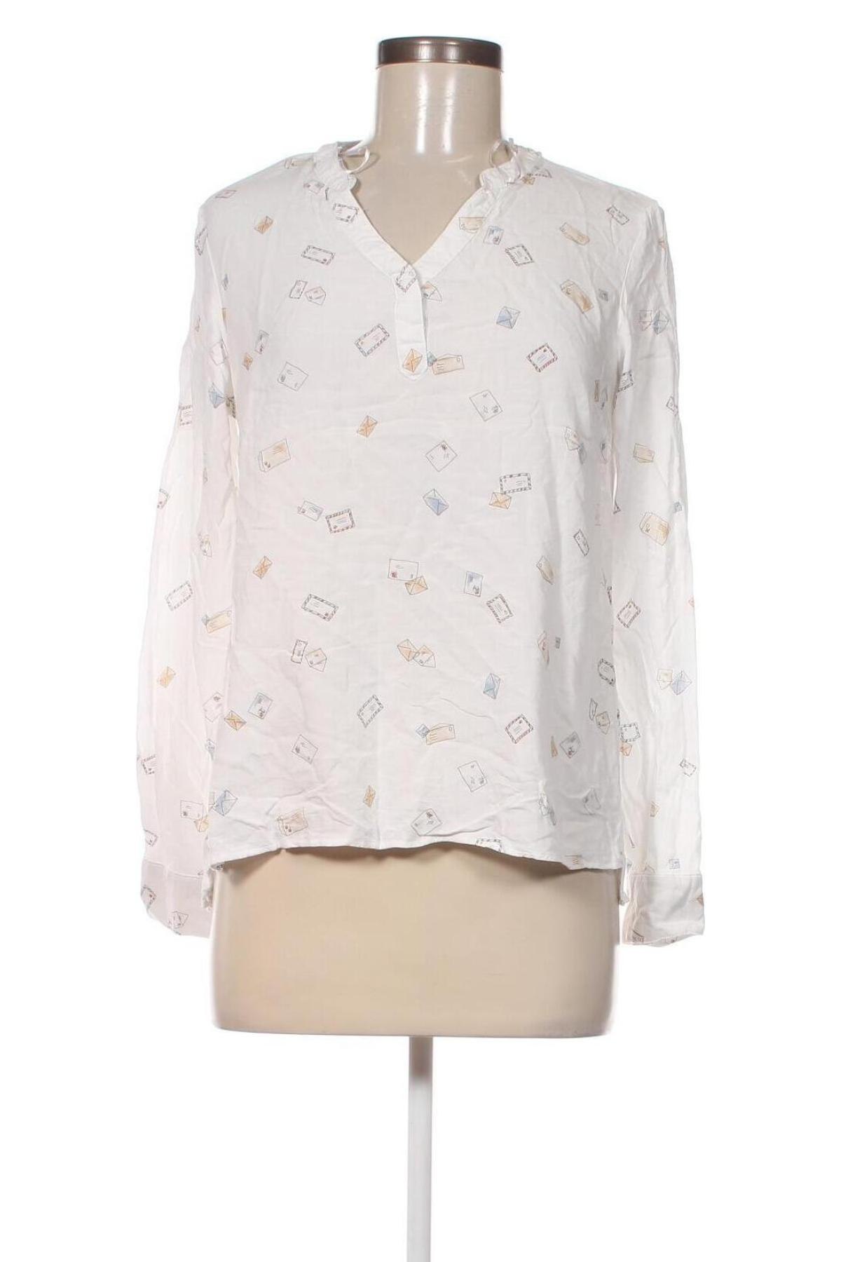 Дамска блуза Clockhouse, Размер M, Цвят Бял, Цена 5,13 лв.