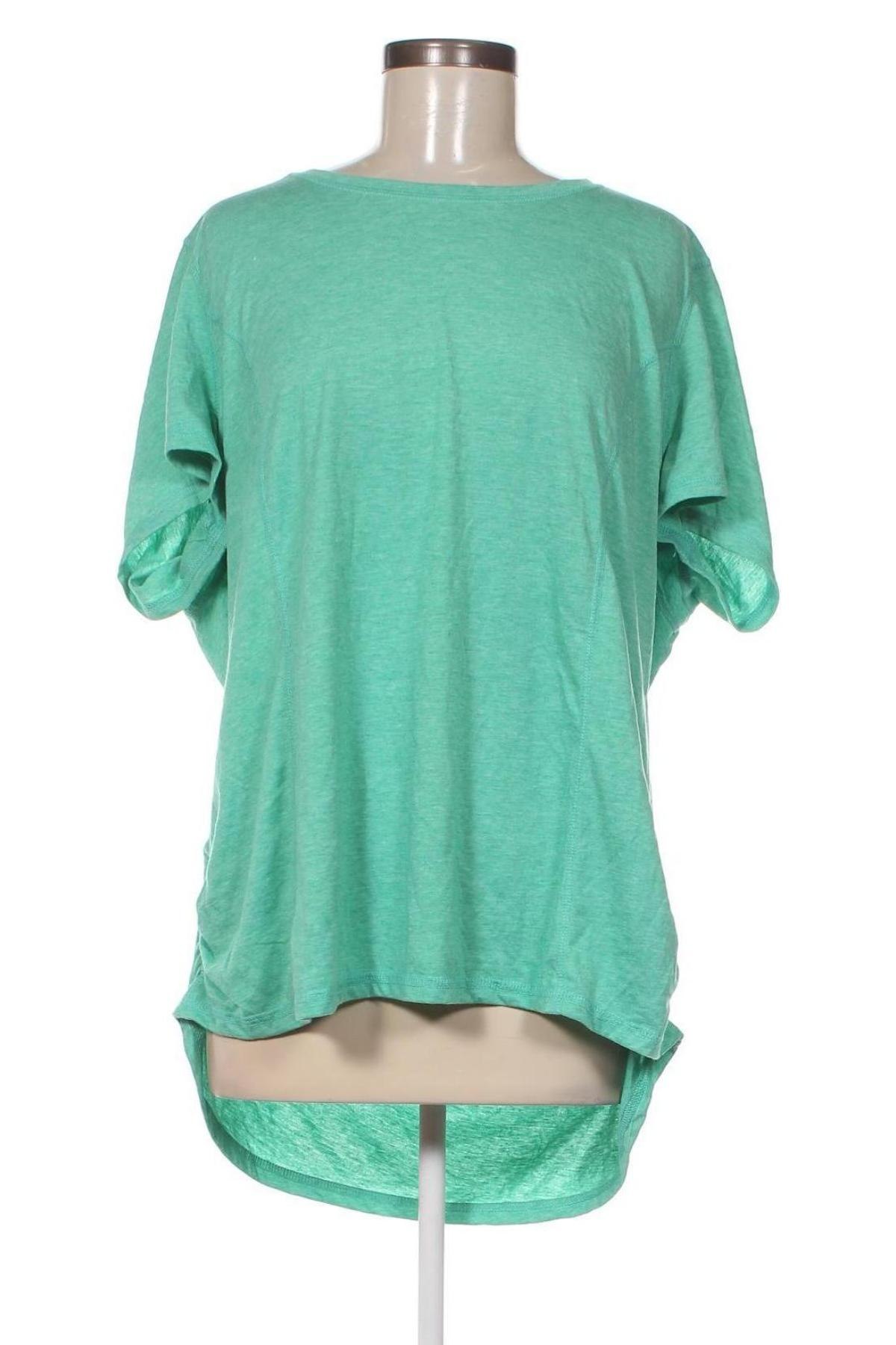 Дамска блуза Danskin, Размер 3XL, Цвят Зелен, Цена 12,54 лв.
