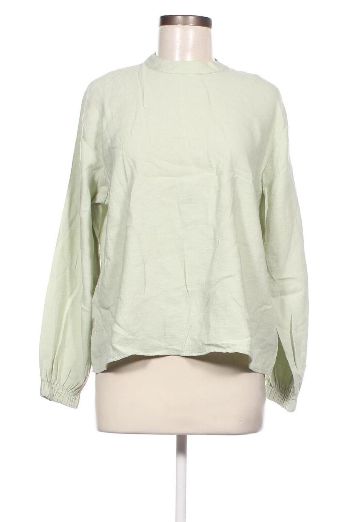 Γυναικεία μπλούζα Defacto, Μέγεθος L, Χρώμα Πράσινο, Τιμή 3,06 €