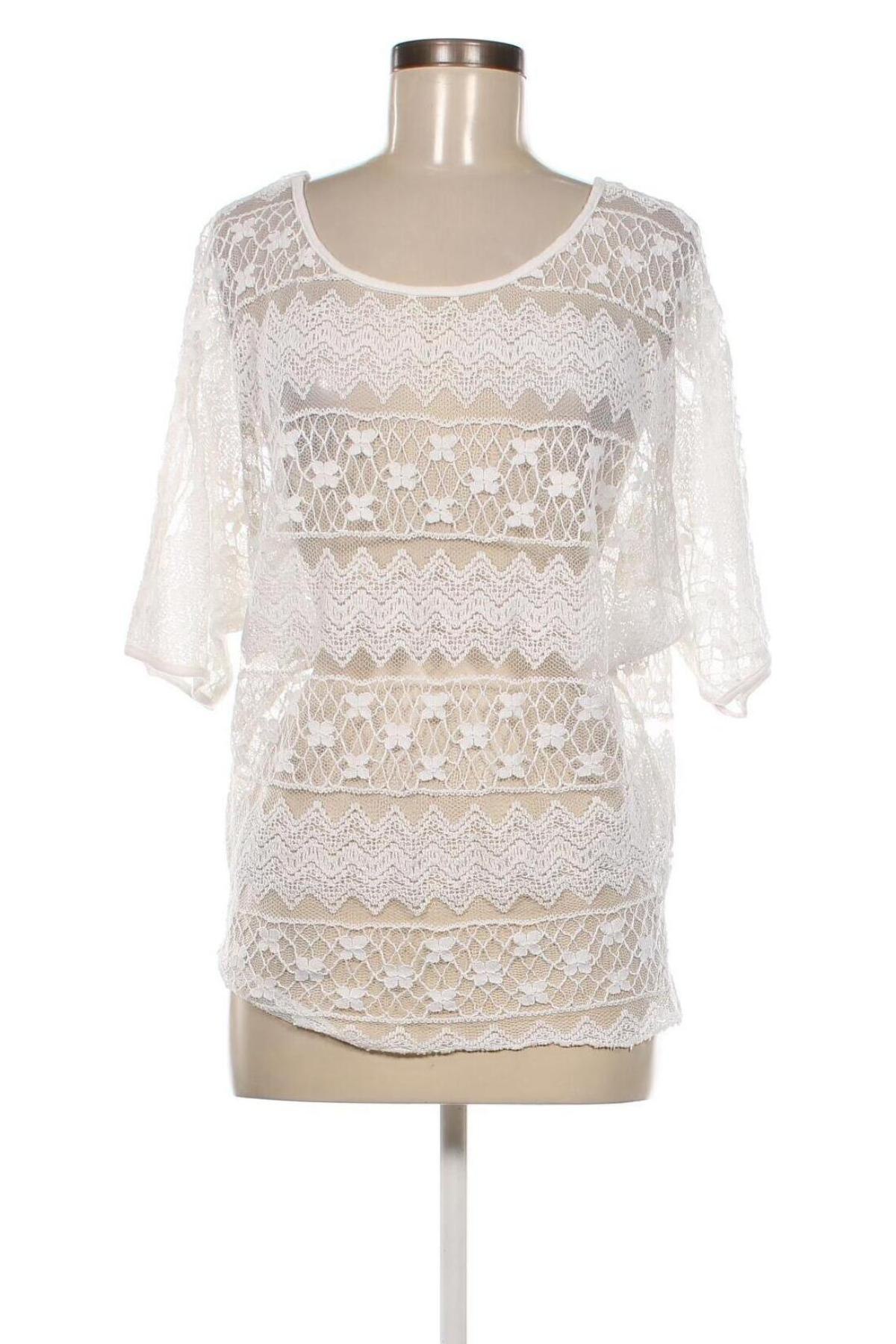Γυναικεία μπλούζα Drys, Μέγεθος M, Χρώμα Λευκό, Τιμή 1,73 €