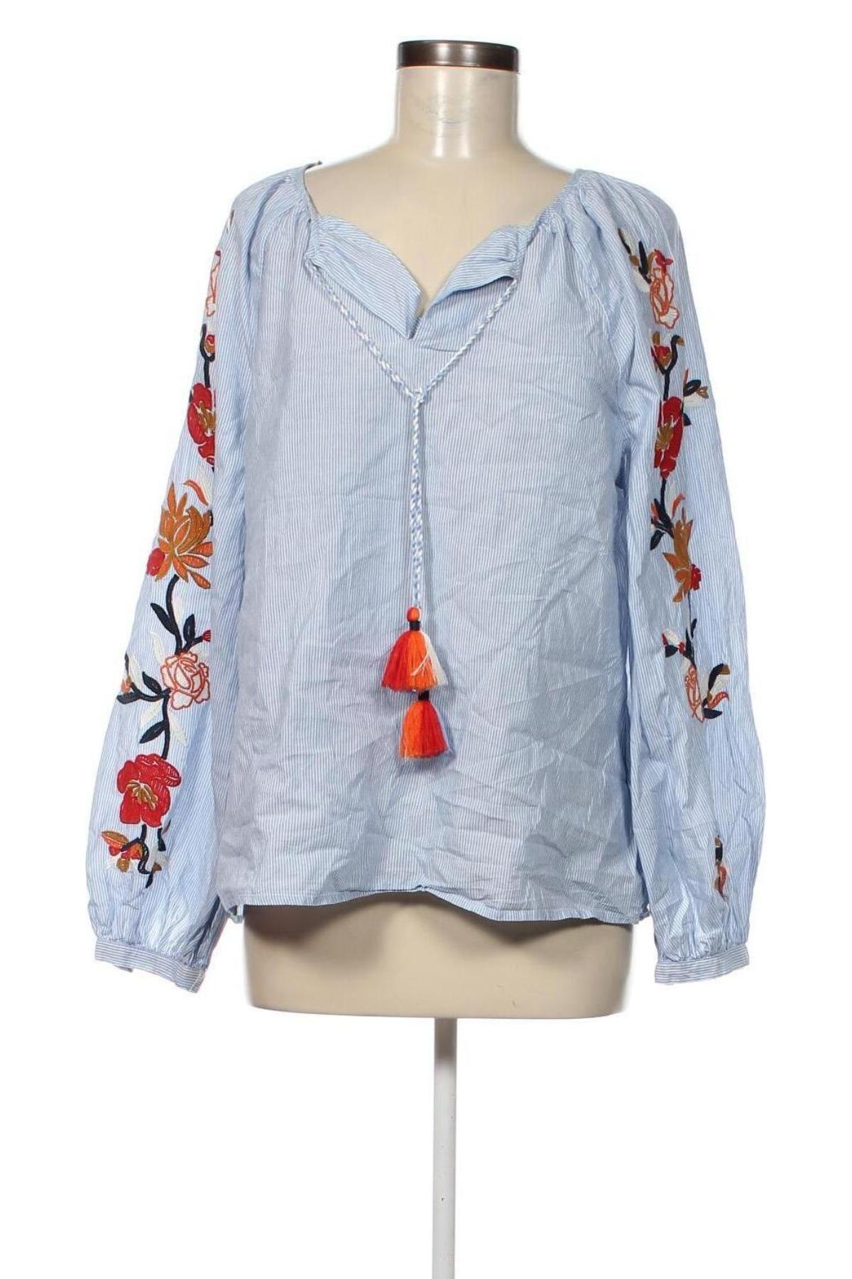 Γυναικεία μπλούζα Edc By Esprit, Μέγεθος L, Χρώμα Μπλέ, Τιμή 14,85 €