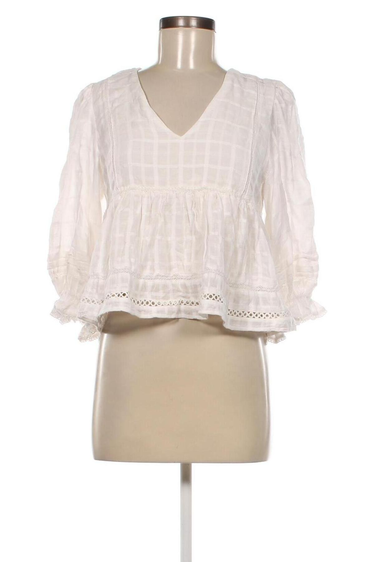 Γυναικεία μπλούζα Edited, Μέγεθος M, Χρώμα Λευκό, Τιμή 15,19 €