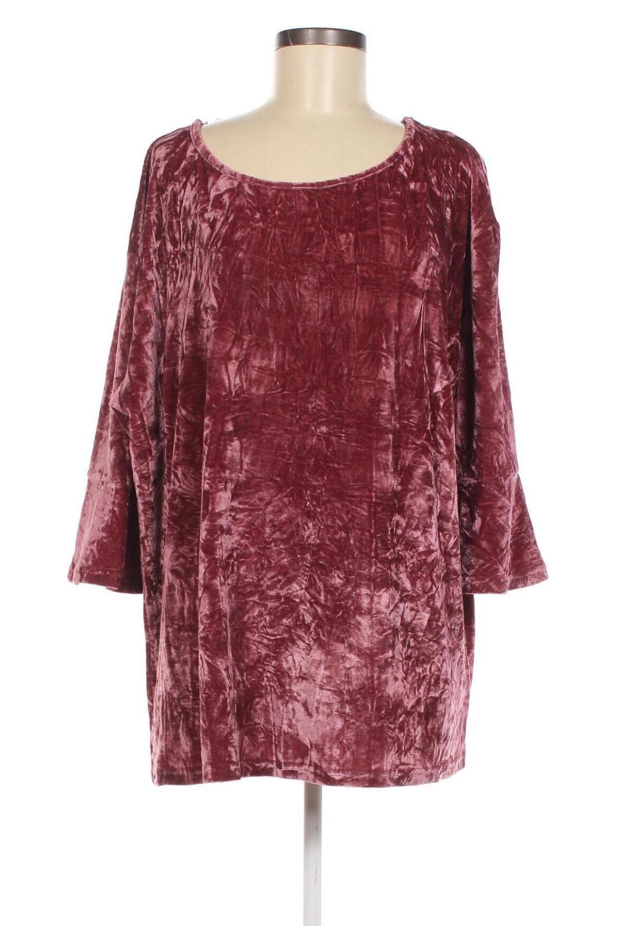 Γυναικεία μπλούζα Emoi By Emonite, Μέγεθος XXL, Χρώμα Κόκκινο, Τιμή 12,18 €