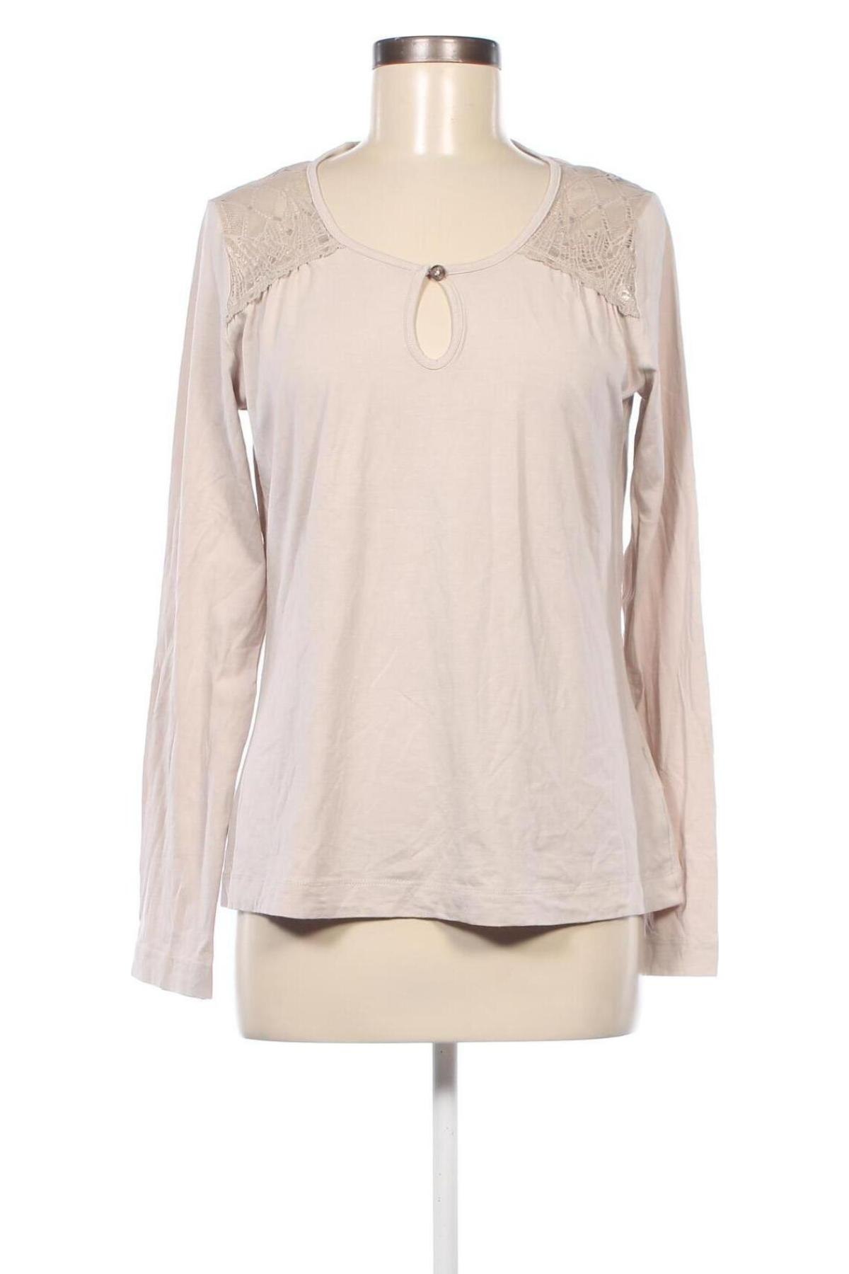 Γυναικεία μπλούζα Essentials by Tchibo, Μέγεθος S, Χρώμα  Μπέζ, Τιμή 2,82 €