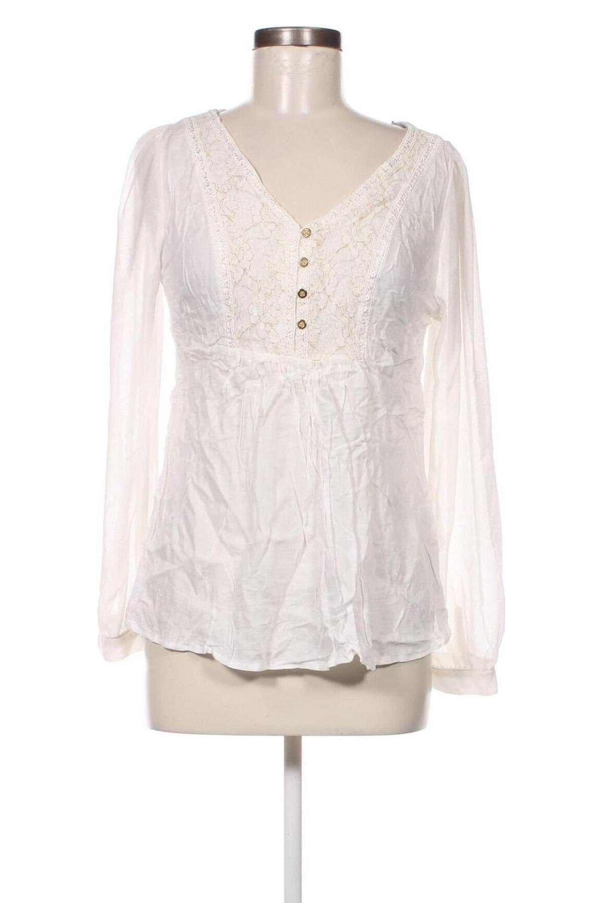 Γυναικεία μπλούζα F&F, Μέγεθος M, Χρώμα Λευκό, Τιμή 1,76 €