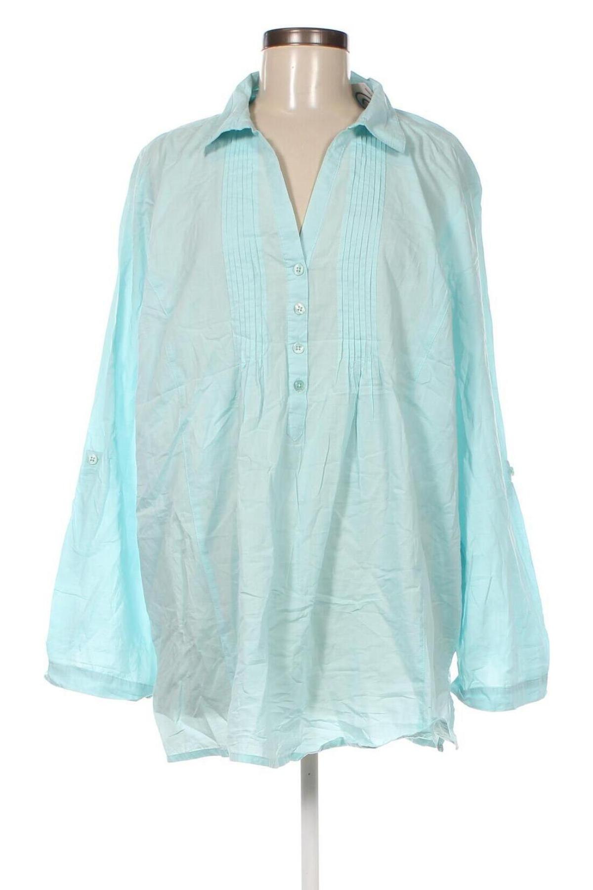 Дамска блуза Giada, Размер XL, Цвят Син, Цена 19,00 лв.