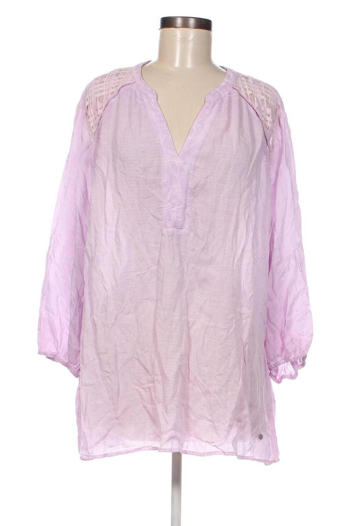 Дамска блуза Gina Laura, Размер XXL, Цвят Лилав, Цена 24,00 лв.