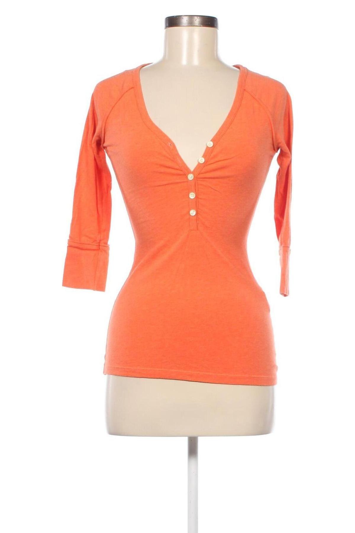 Дамска блуза H&M L.O.G.G., Размер S, Цвят Оранжев, Цена 5,87 лв.