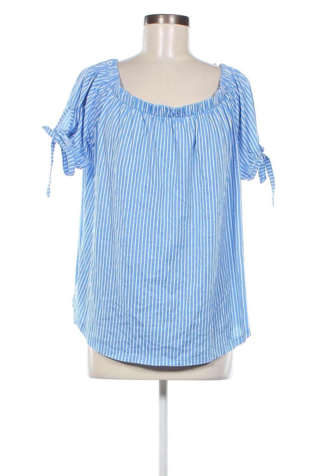 Дамска блуза H&M L.O.G.G., Размер L, Цвят Син, Цена 19,00 лв.