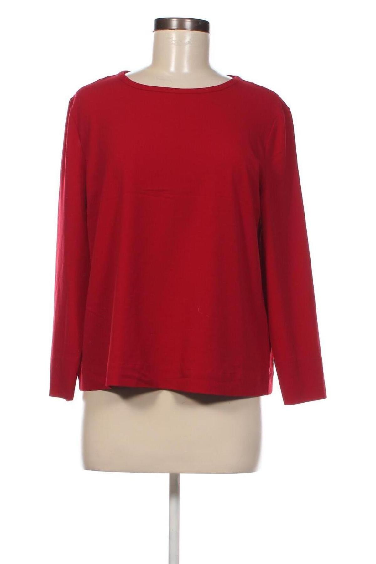 Γυναικεία μπλούζα Hallhuber, Μέγεθος M, Χρώμα Κόκκινο, Τιμή 13,46 €