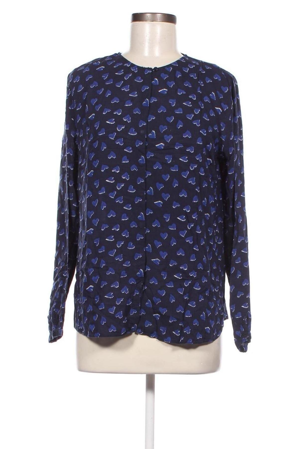 Γυναικεία μπλούζα Hallhuber, Μέγεθος L, Χρώμα Μπλέ, Τιμή 10,73 €