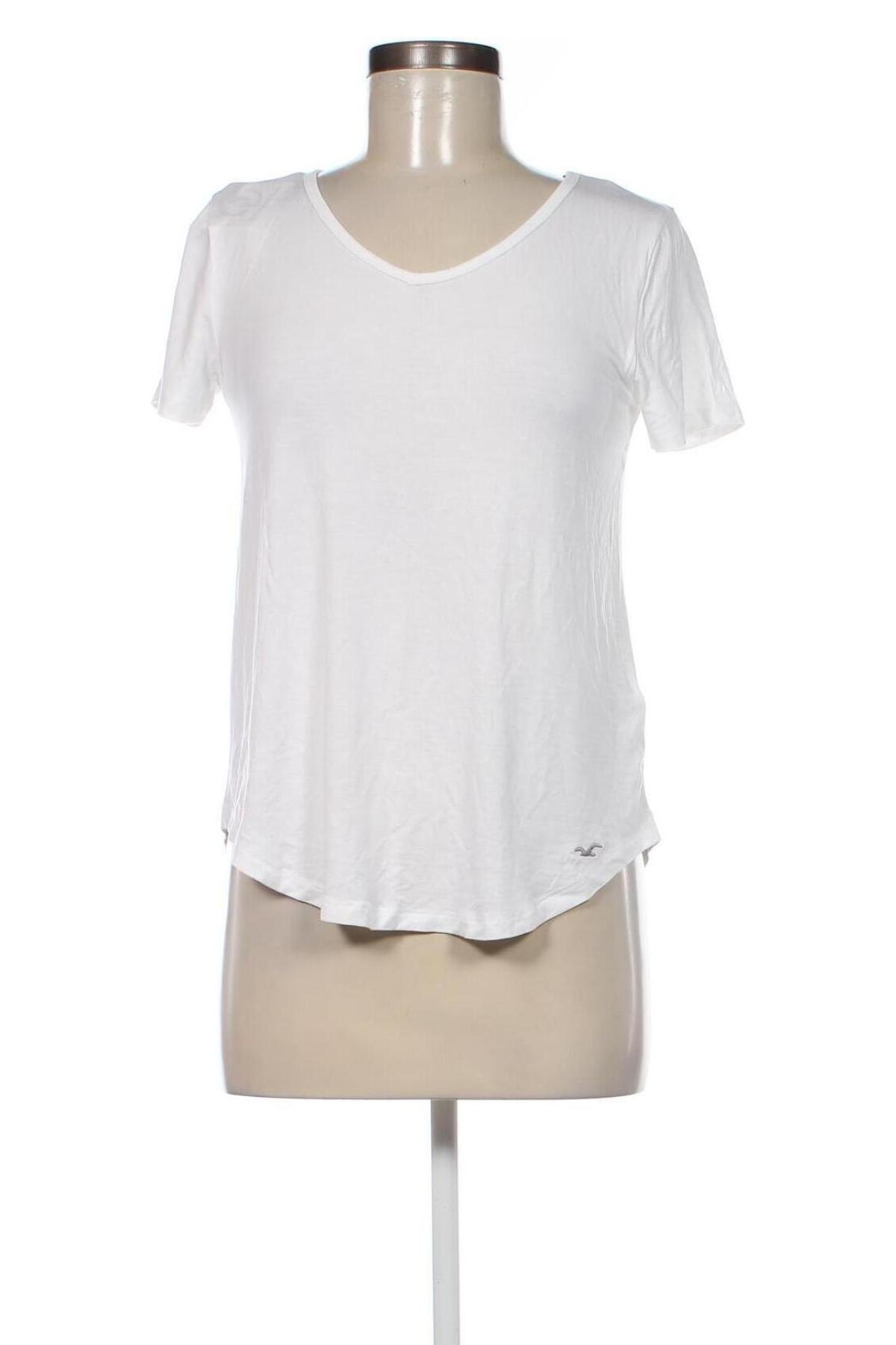 Γυναικεία μπλούζα Hollister, Μέγεθος XS, Χρώμα Λευκό, Τιμή 5,94 €