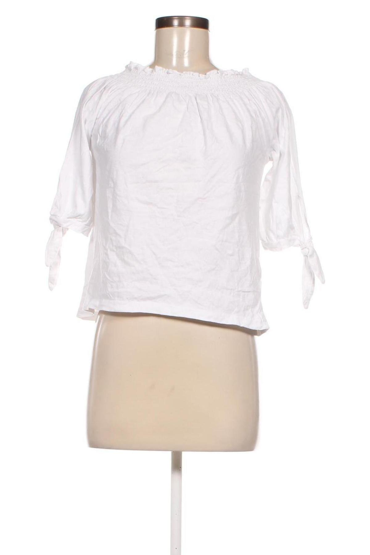 Дамска блуза Janina, Размер S, Цвят Бял, Цена 3,80 лв.