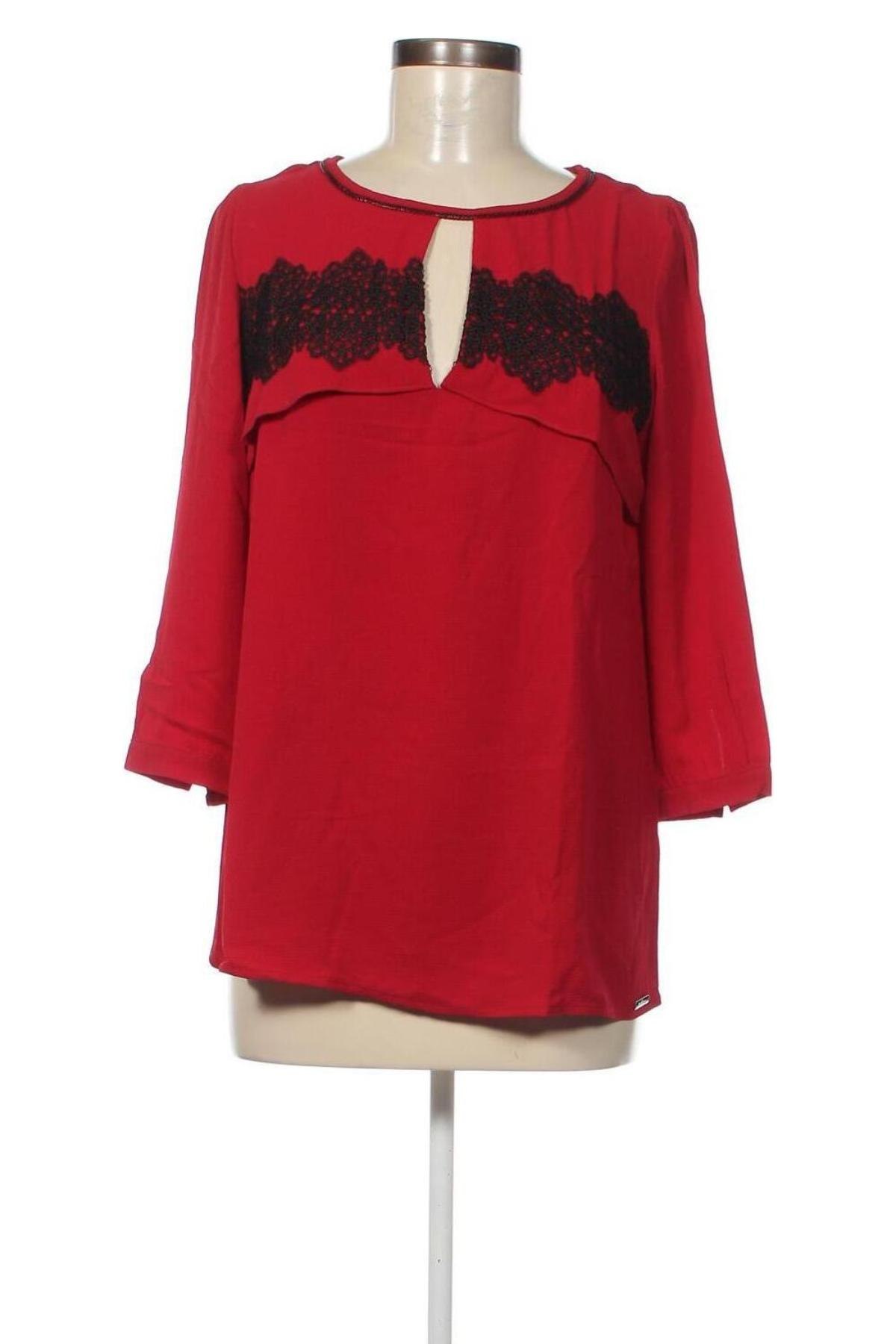 Дамска блуза Jus D'orange, Размер M, Цвят Червен, Цена 10,80 лв.