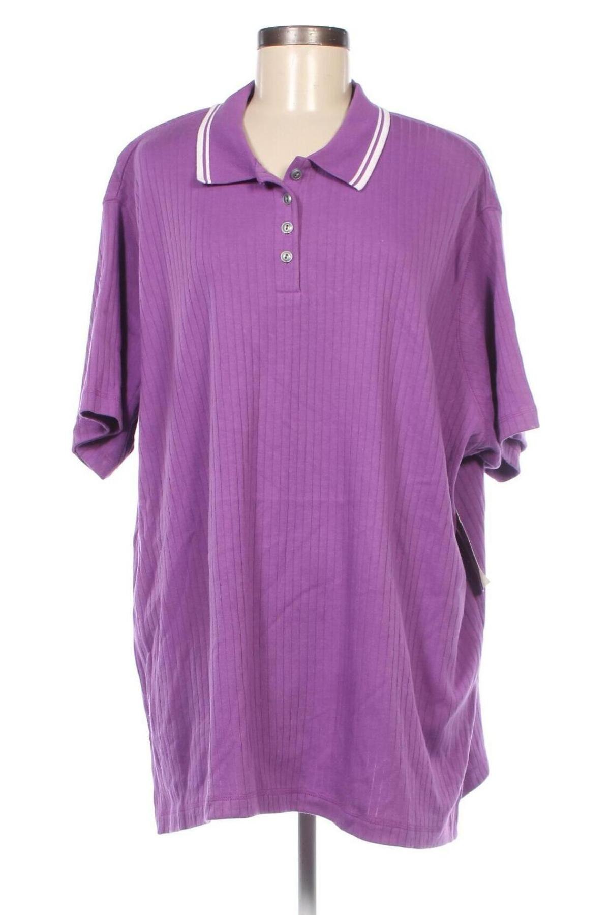 Γυναικεία μπλούζα Karen Scott, Μέγεθος 3XL, Χρώμα Βιολετί, Τιμή 15,86 €