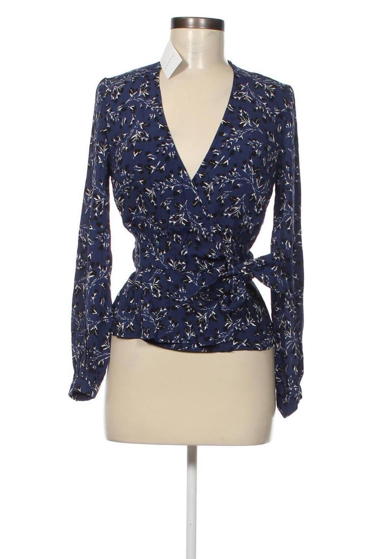 Γυναικεία μπλούζα Kookai, Μέγεθος XS, Χρώμα Μπλέ, Τιμή 15,77 €
