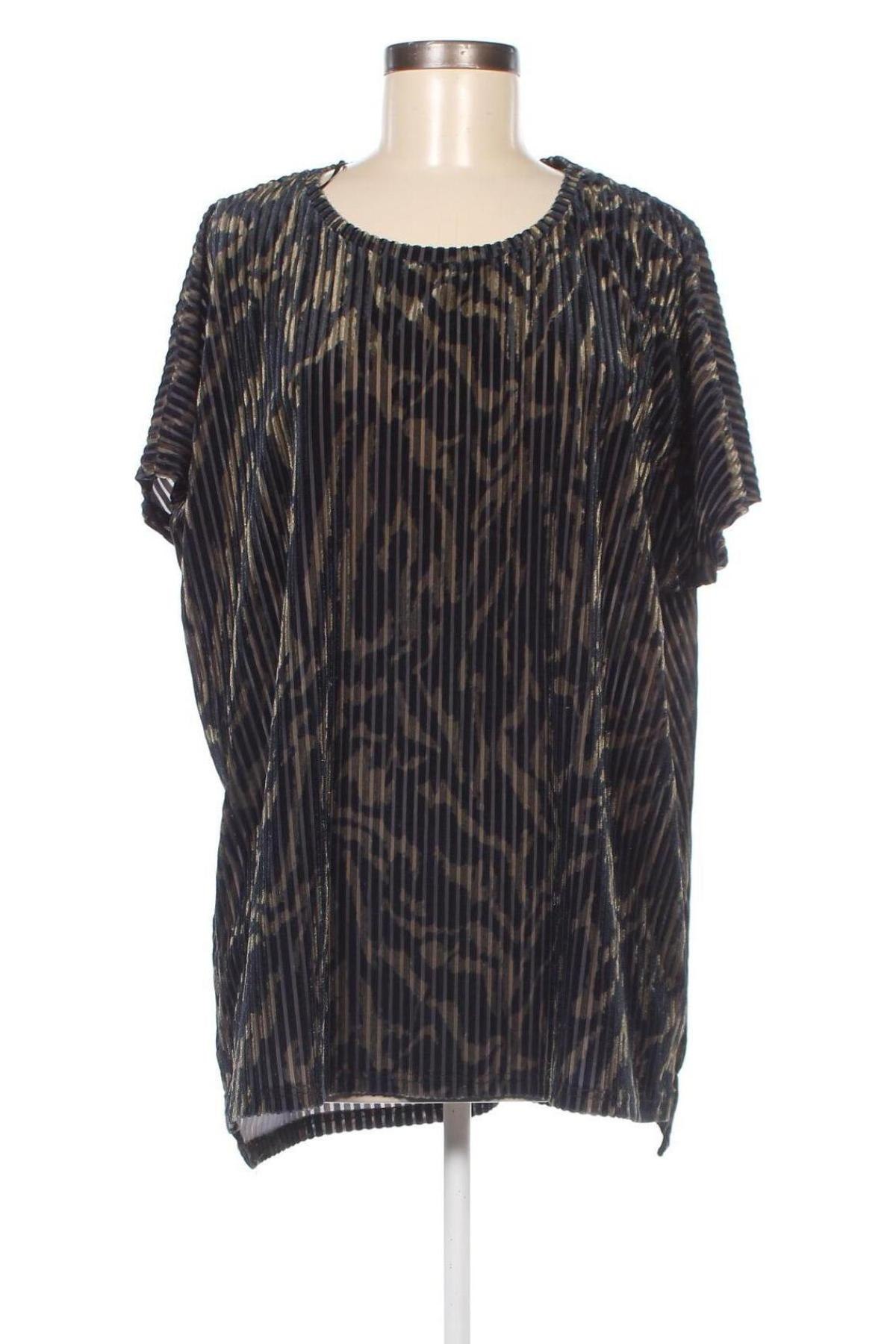 Γυναικεία μπλούζα Ladies, Μέγεθος 3XL, Χρώμα Πολύχρωμο, Τιμή 9,40 €