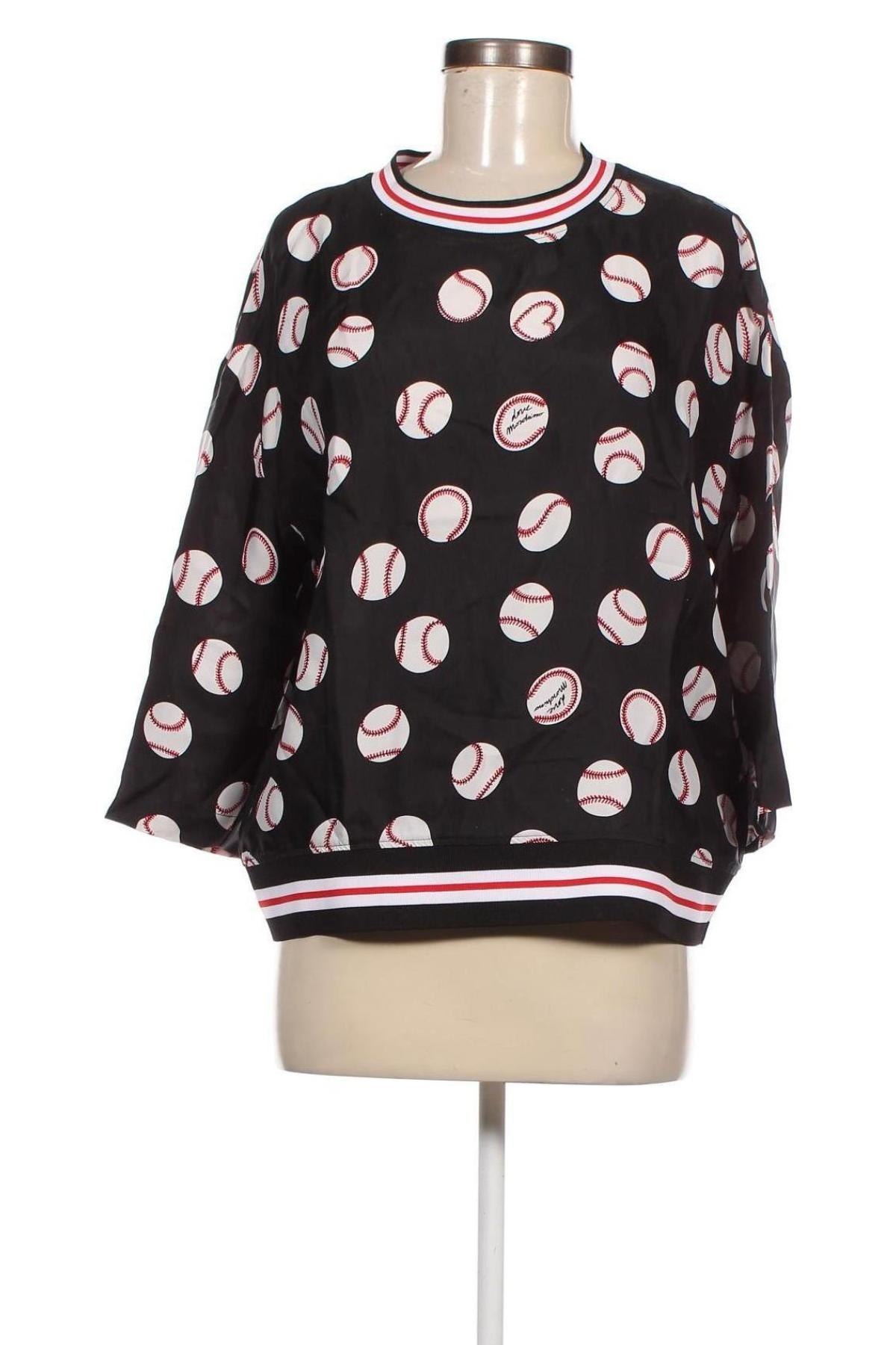 Γυναικεία μπλούζα Love Moschino, Μέγεθος M, Χρώμα Μαύρο, Τιμή 108,76 €