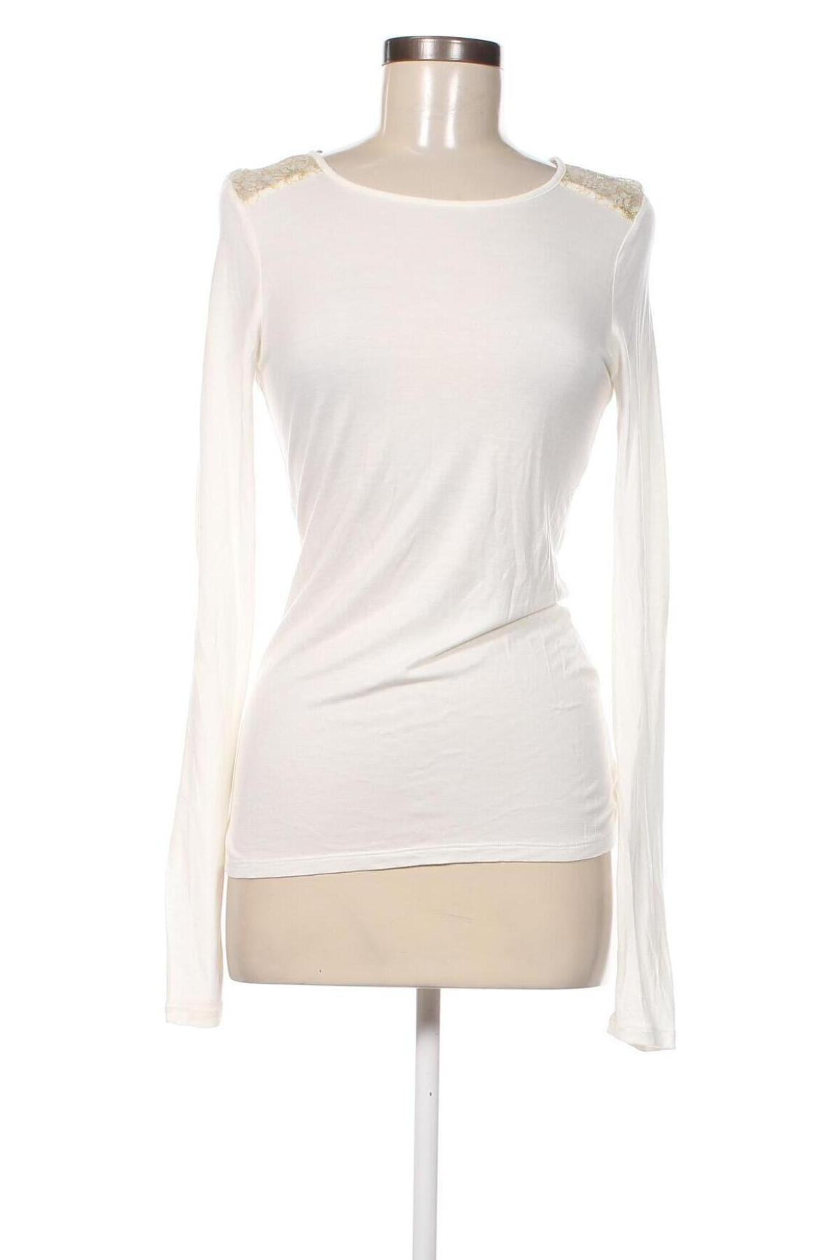 Γυναικεία μπλούζα Manoukian, Μέγεθος S, Χρώμα Εκρού, Τιμή 17,00 €