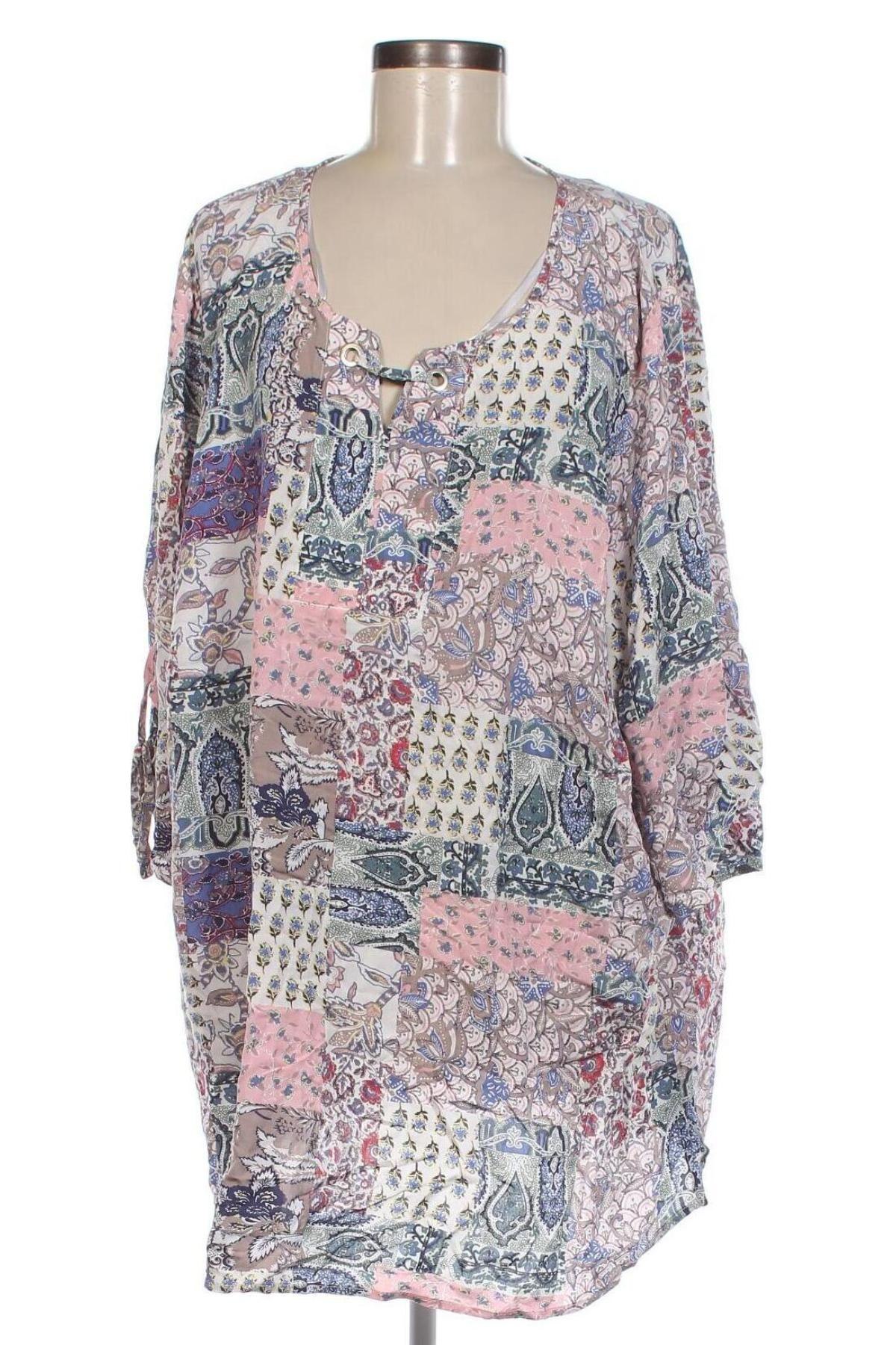 Дамска блуза Mia Moda, Размер 3XL, Цвят Многоцветен, Цена 22,80 лв.