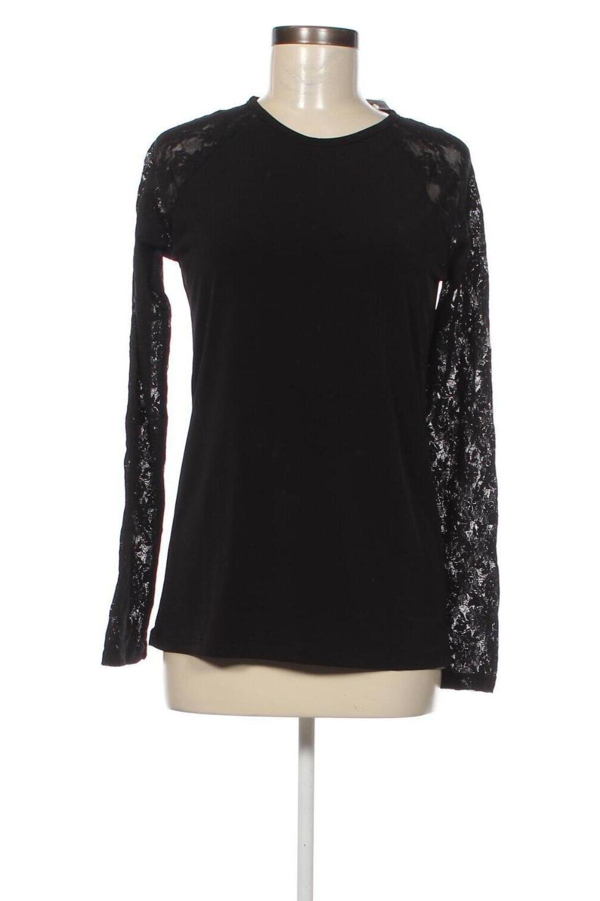 Дамска блуза Milan Kiss, Размер M, Цвят Черен, Цена 10,80 лв.