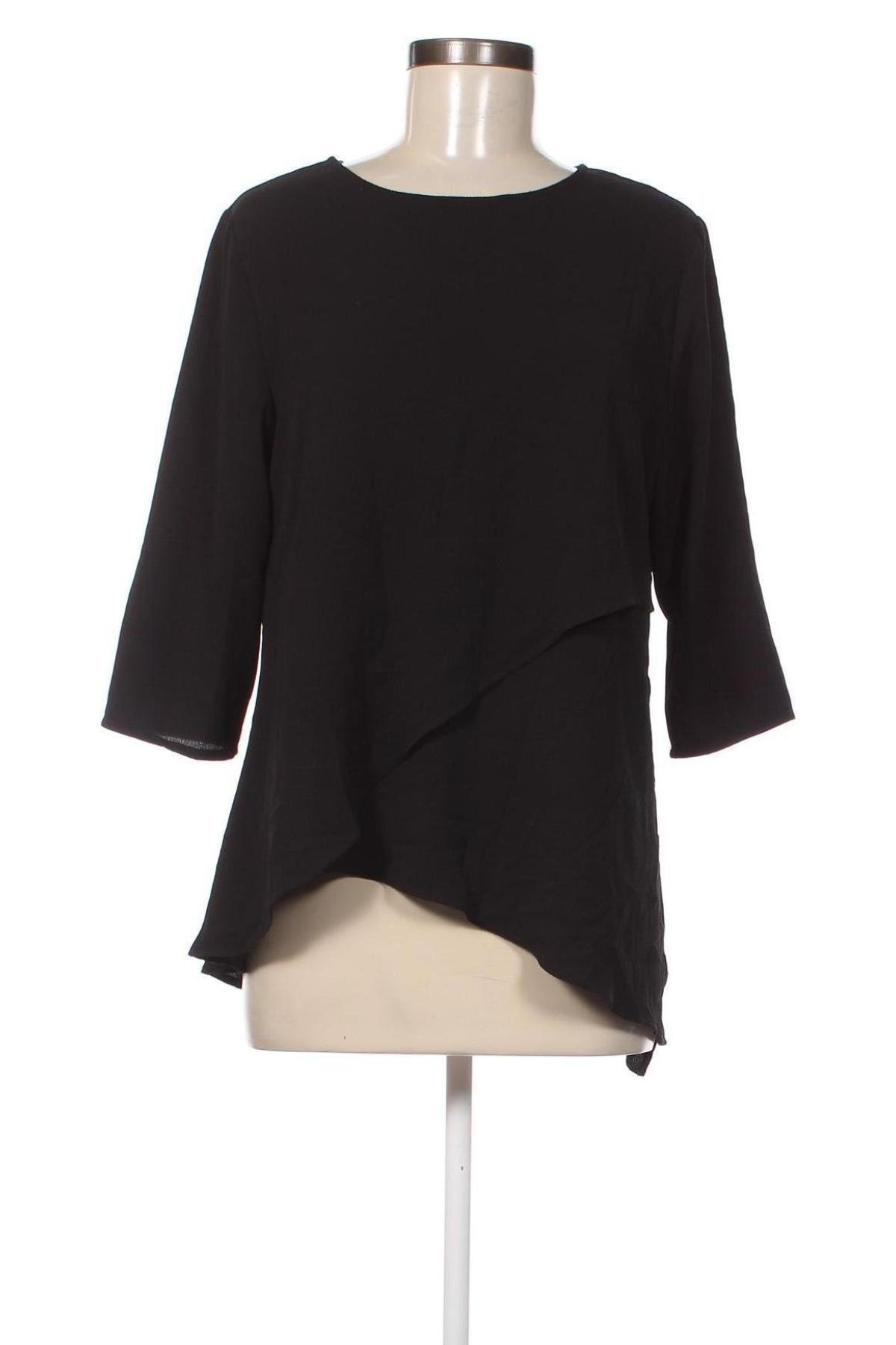 Дамска блуза Milli Lulo, Размер L, Цвят Черен, Цена 19,00 лв.