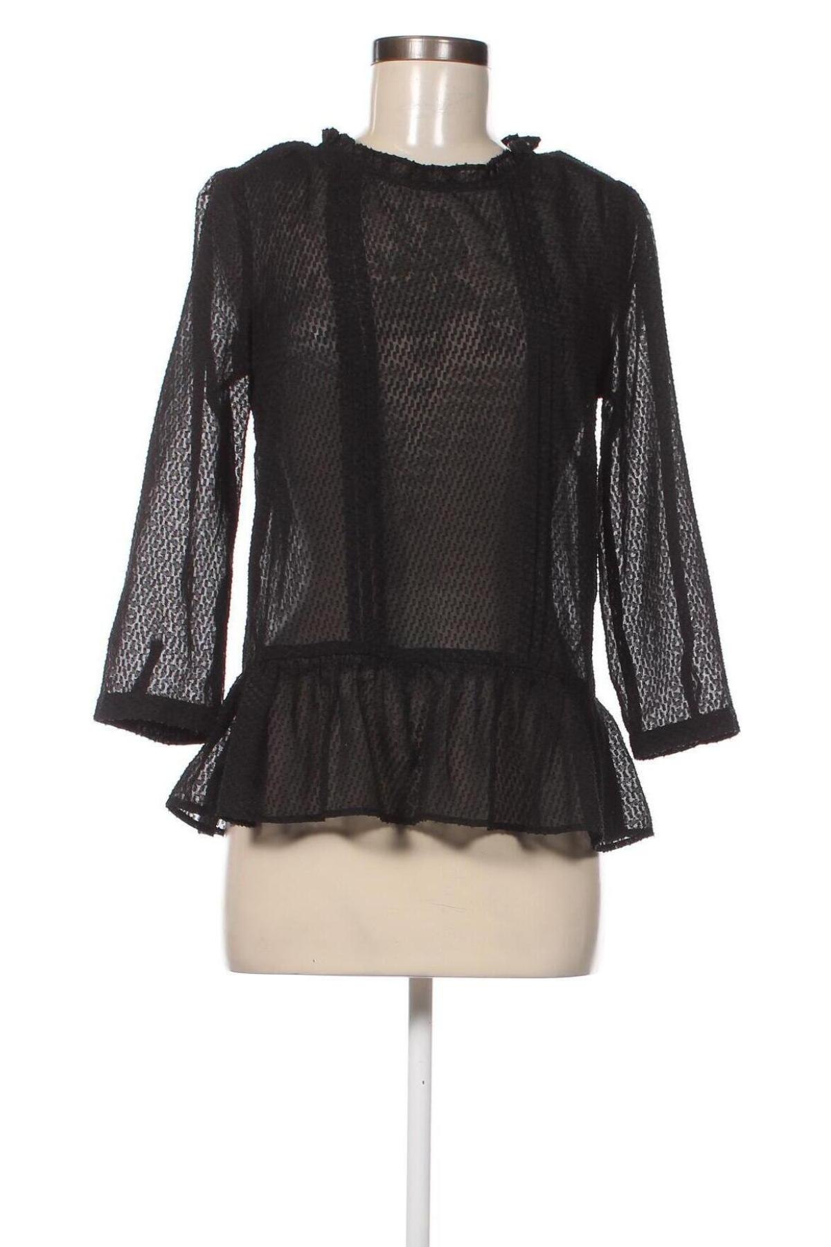 Дамска блуза Mint & Berry, Размер S, Цвят Черен, Цена 3,99 лв.