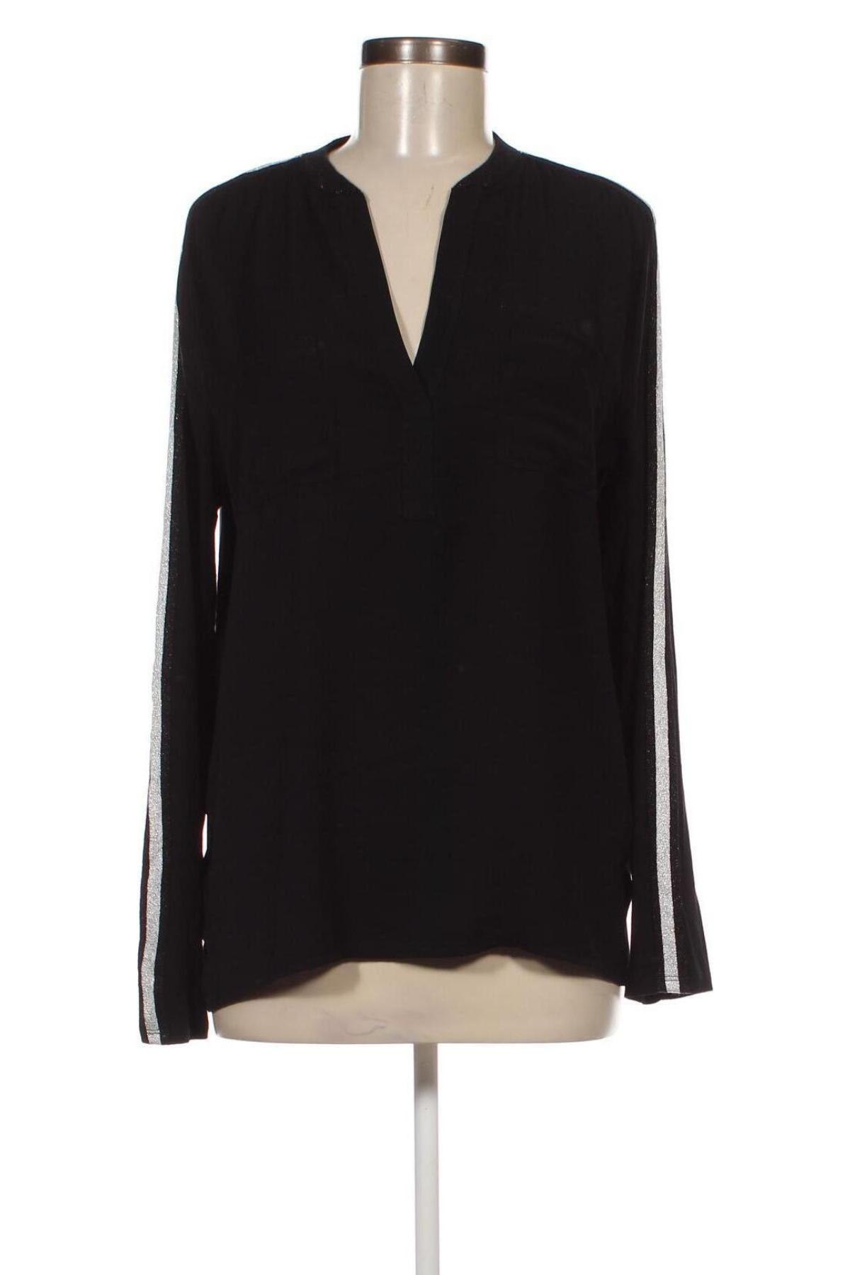 Γυναικεία μπλούζα Monari, Μέγεθος L, Χρώμα Μαύρο, Τιμή 16,40 €