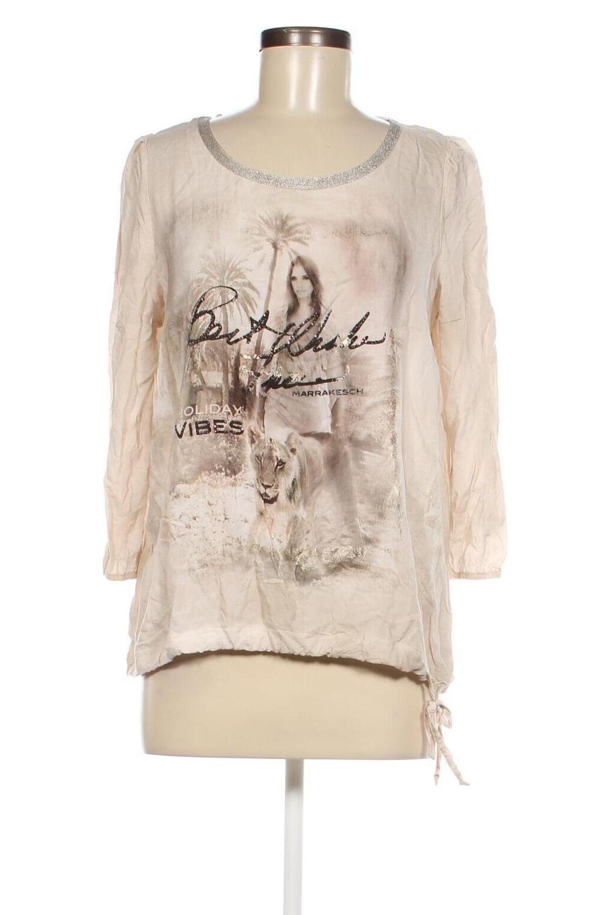 Damen Shirt Monari, Größe M, Farbe Beige, Preis € 23,66