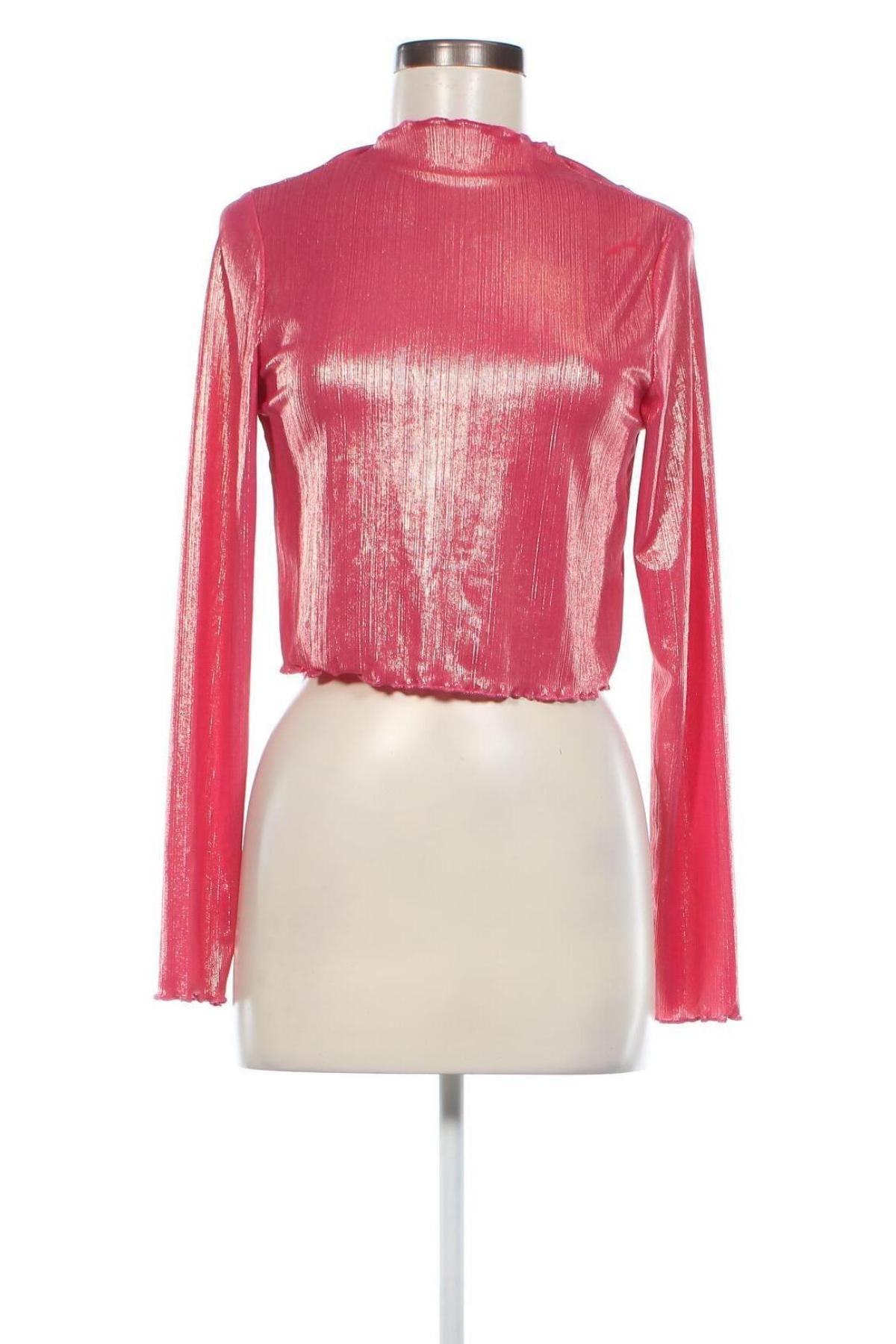 Дамска блуза Monki, Размер L, Цвят Розов, Цена 9,62 лв.