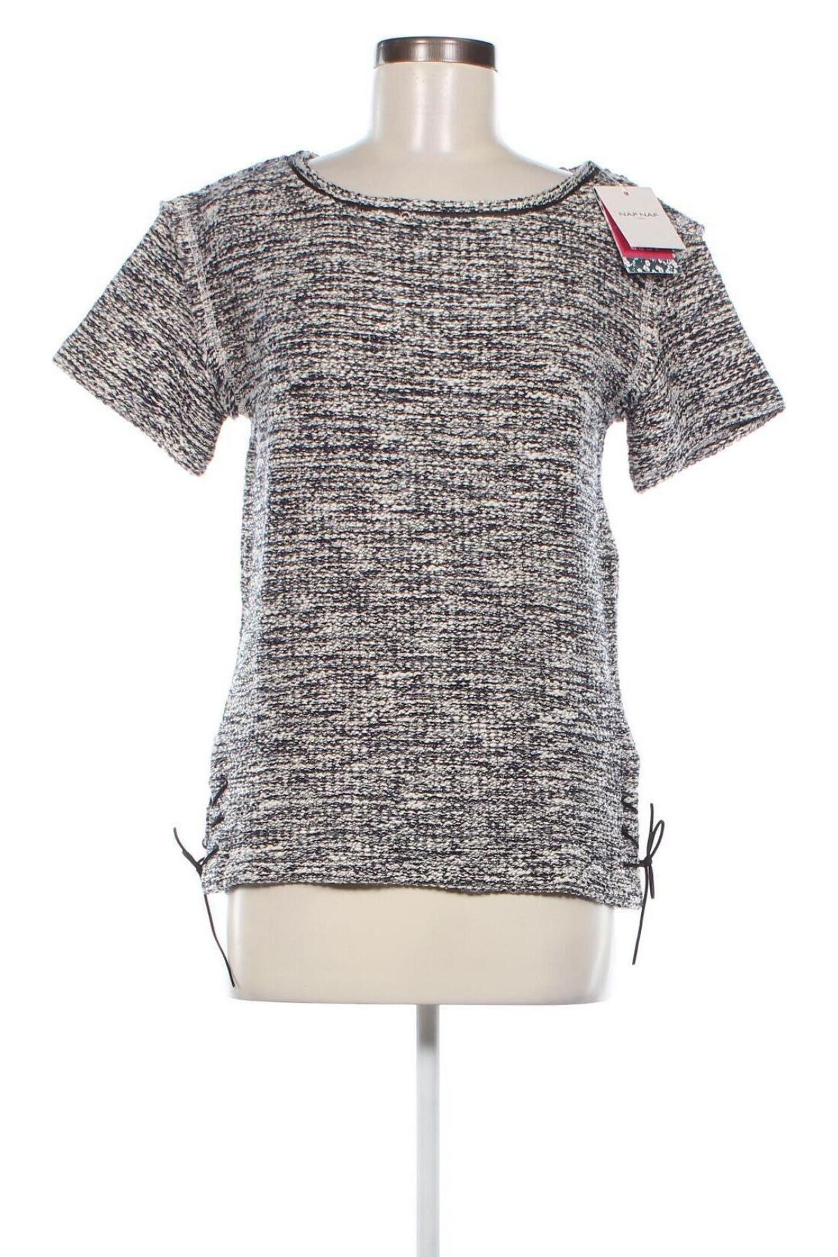 Γυναικεία μπλούζα Naf Naf, Μέγεθος M, Χρώμα Πολύχρωμο, Τιμή 5,57 €