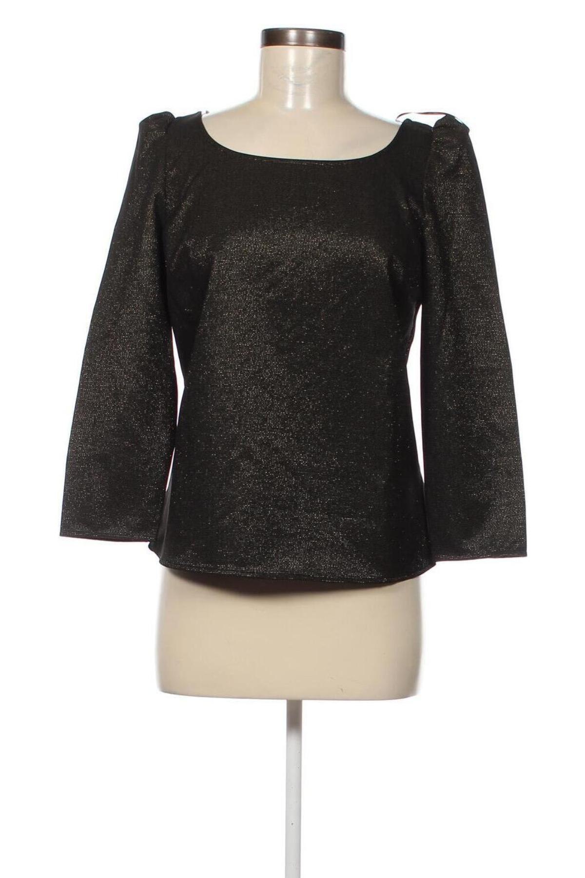 Γυναικεία μπλούζα Naf Naf, Μέγεθος M, Χρώμα Μαύρο, Τιμή 5,57 €
