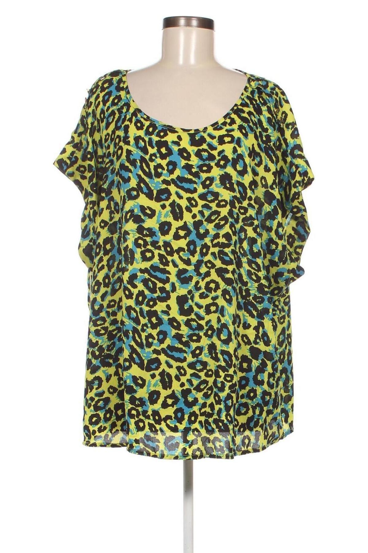 Damen Shirt New Look, Größe 3XL, Farbe Mehrfarbig, Preis 12,16 €