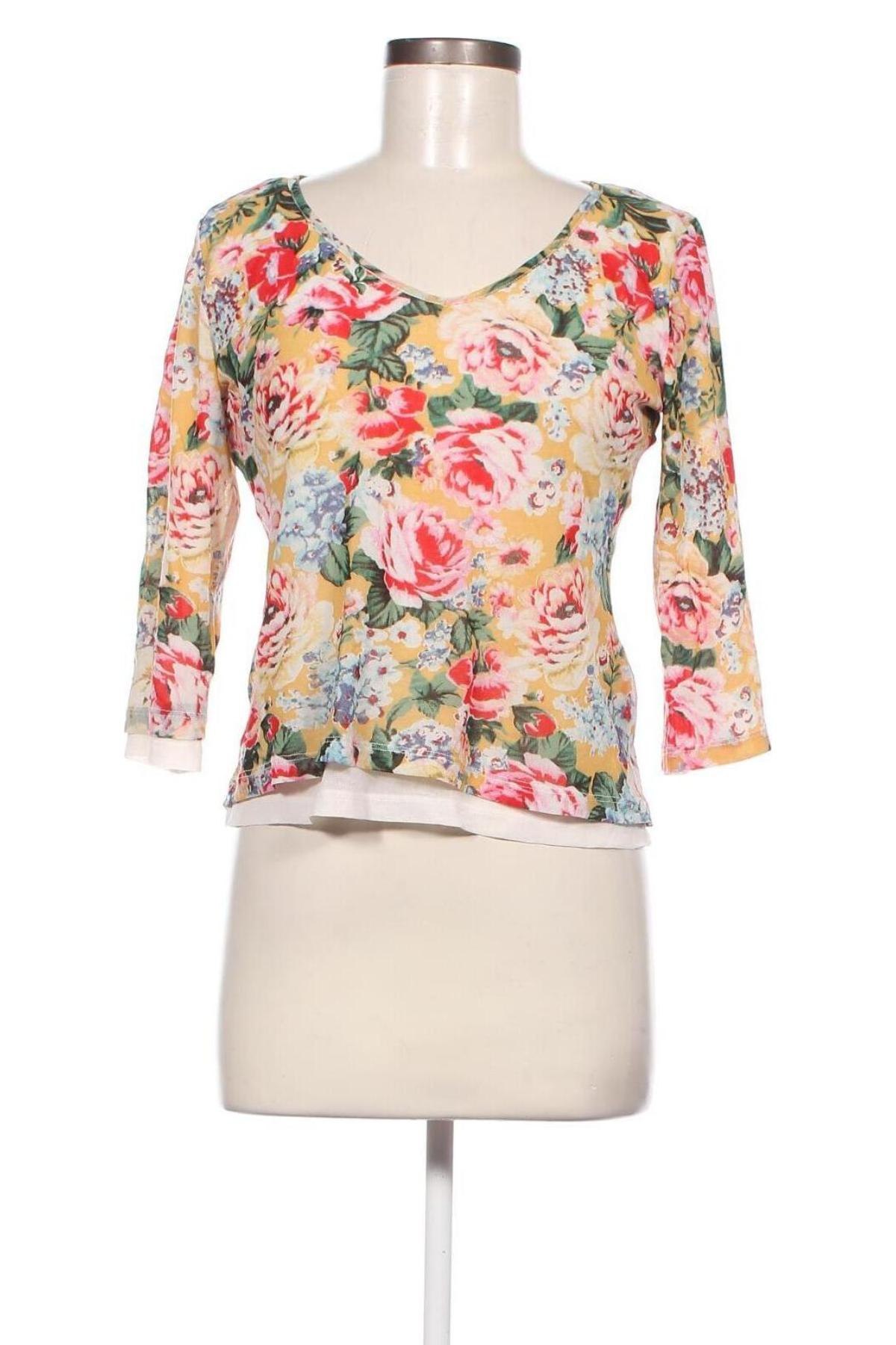 Дамска блуза Nice Connection, Размер L, Цвят Многоцветен, Цена 18,90 лв.
