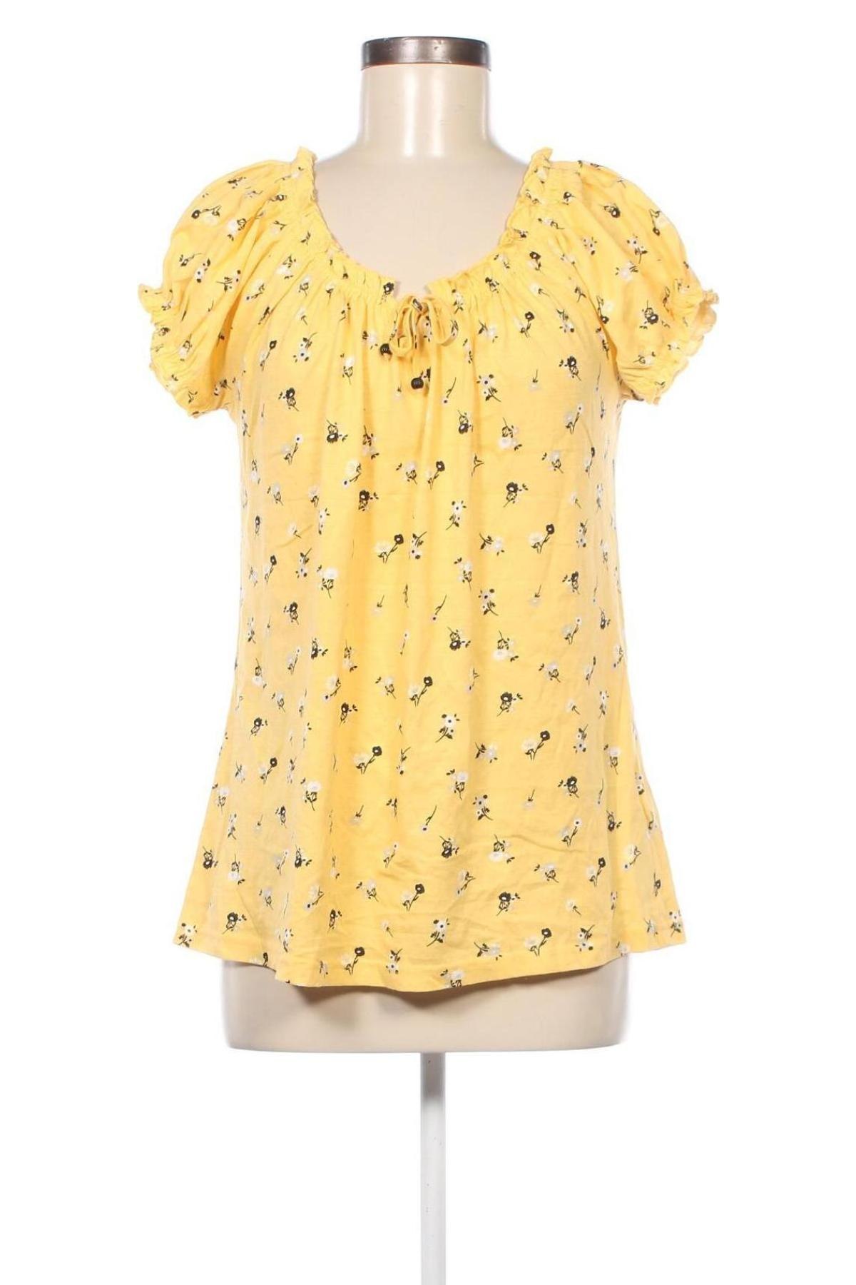 Дамска блуза Nkd, Размер M, Цвят Жълт, Цена 6,84 лв.