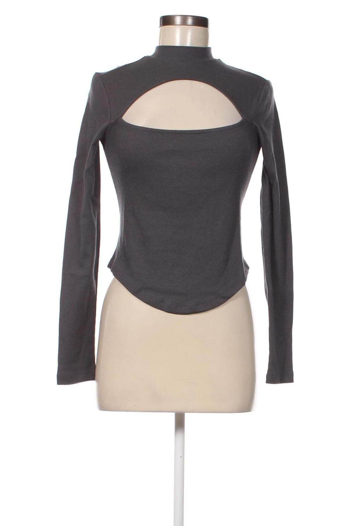 Damen Shirt Nly Trend, Größe S, Farbe Grau, Preis € 2,40