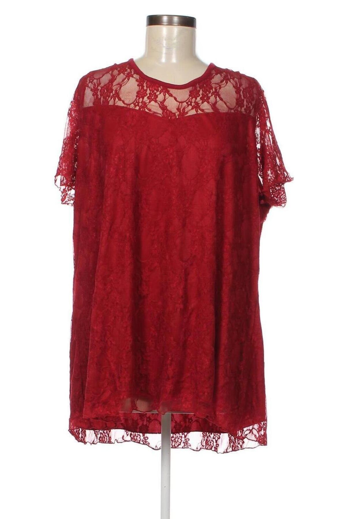 Дамска блуза Nouvelle, Размер XXL, Цвят Червен, Цена 31,92 лв.