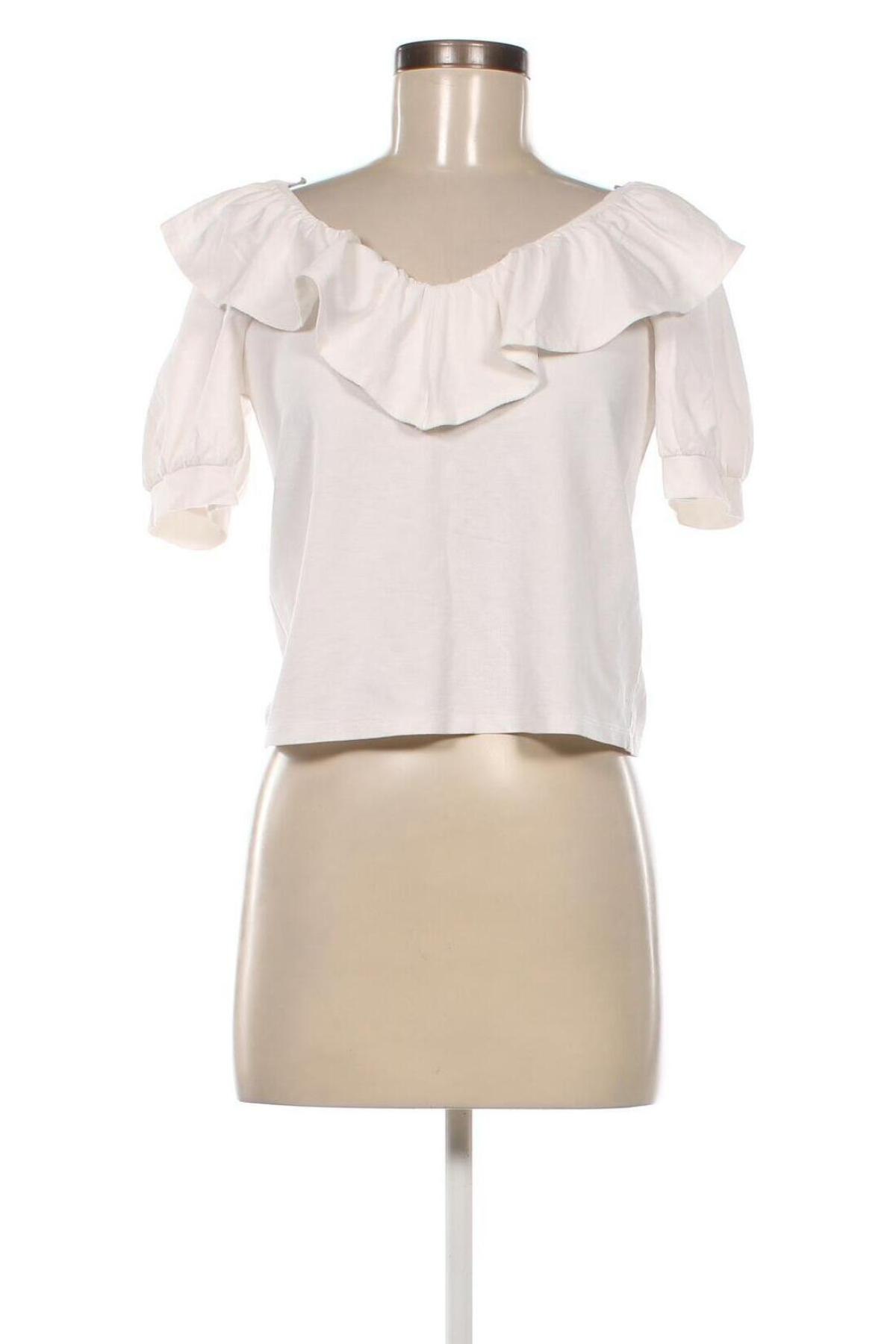 Дамска блуза ONLY, Размер M, Цвят Бял, Цена 15,00 лв.