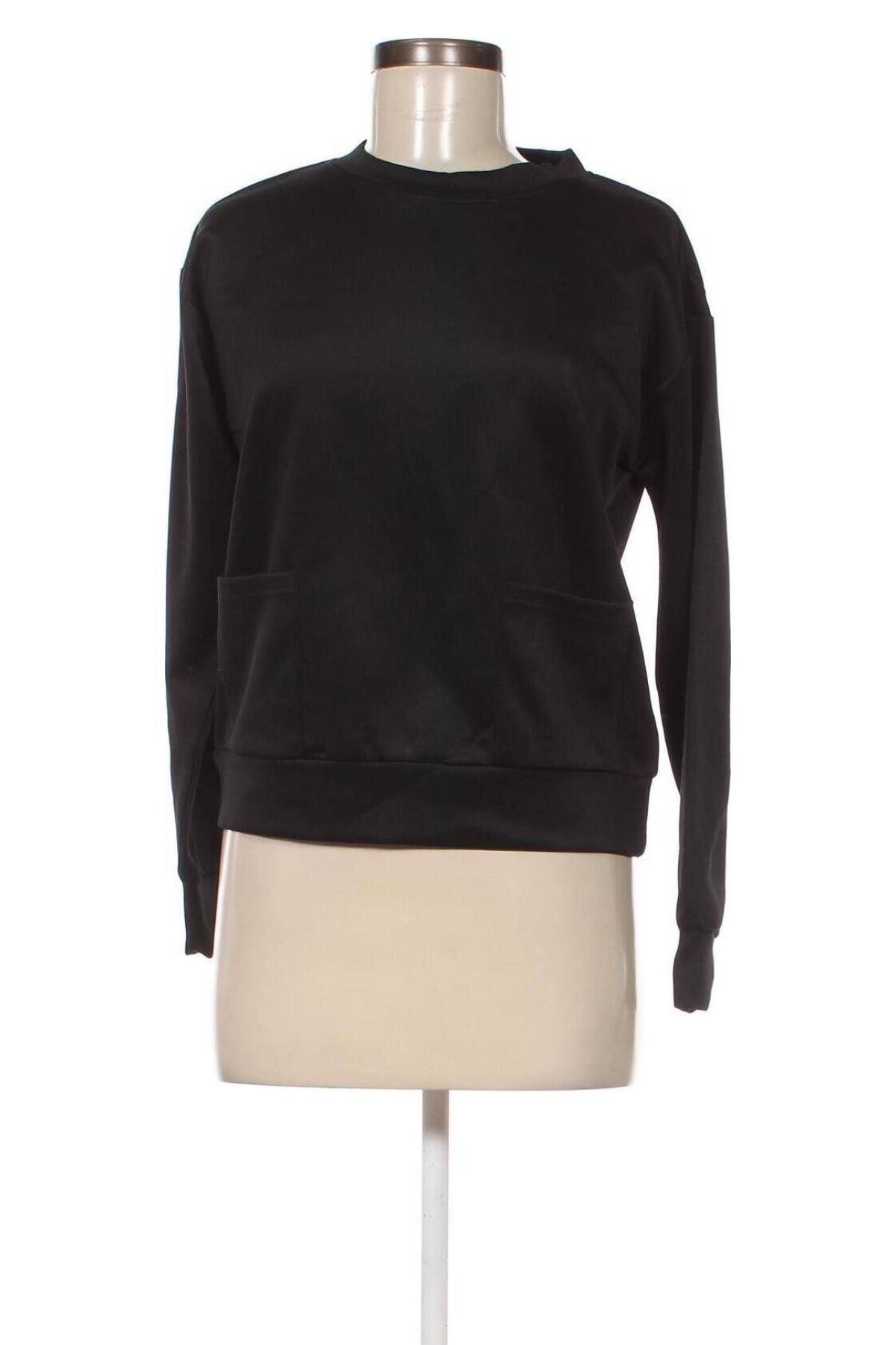 Γυναικεία μπλούζα Pieces, Μέγεθος XS, Χρώμα Μαύρο, Τιμή 4,33 €
