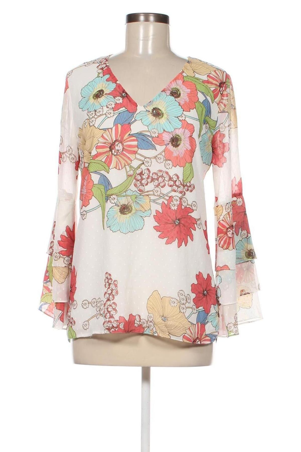 Дамска блуза Quinze Heures Trente, Размер M, Цвят Многоцветен, Цена 19,00 лв.