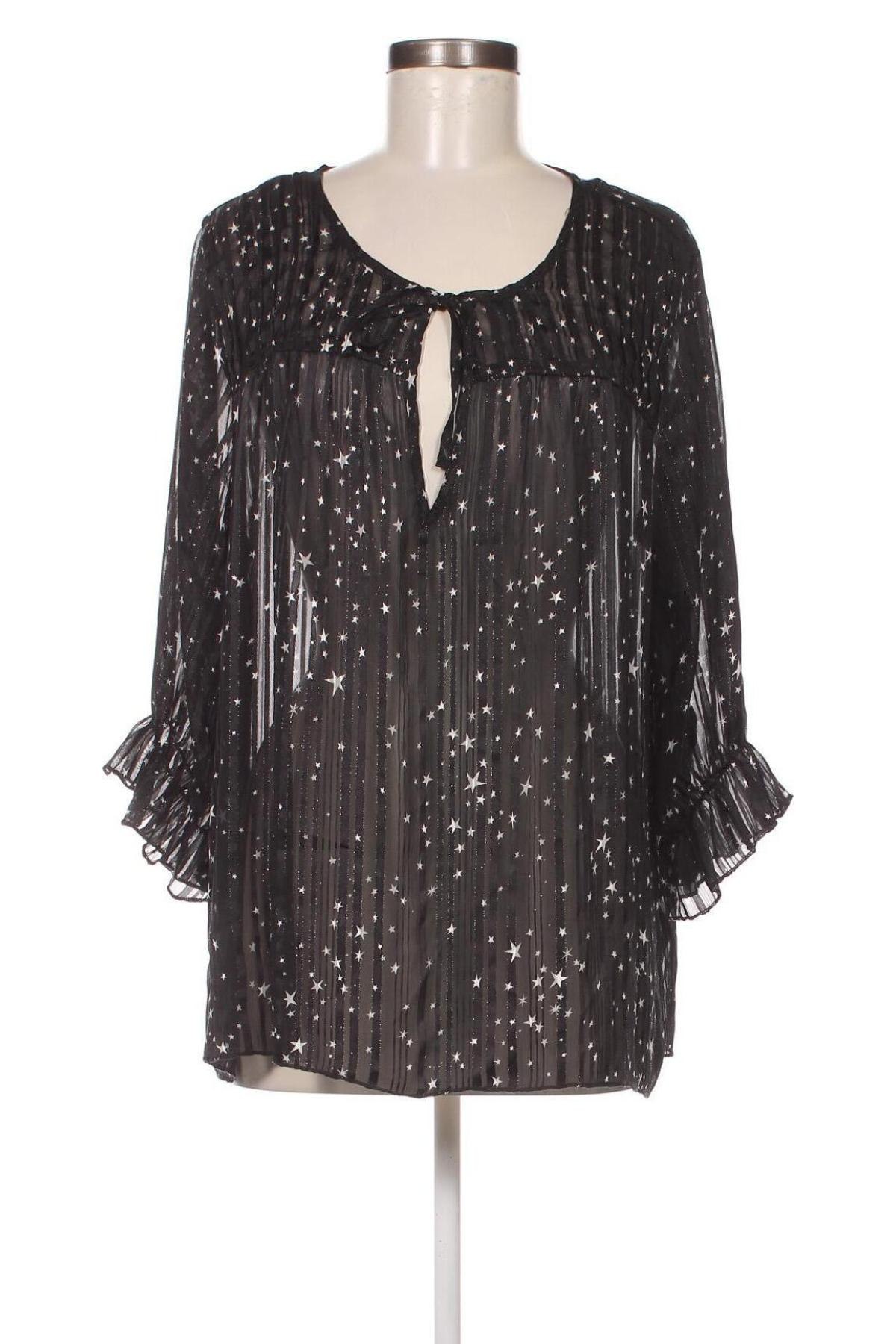 Дамска блуза Reken Maar, Размер XL, Цвят Черен, Цена 34,00 лв.