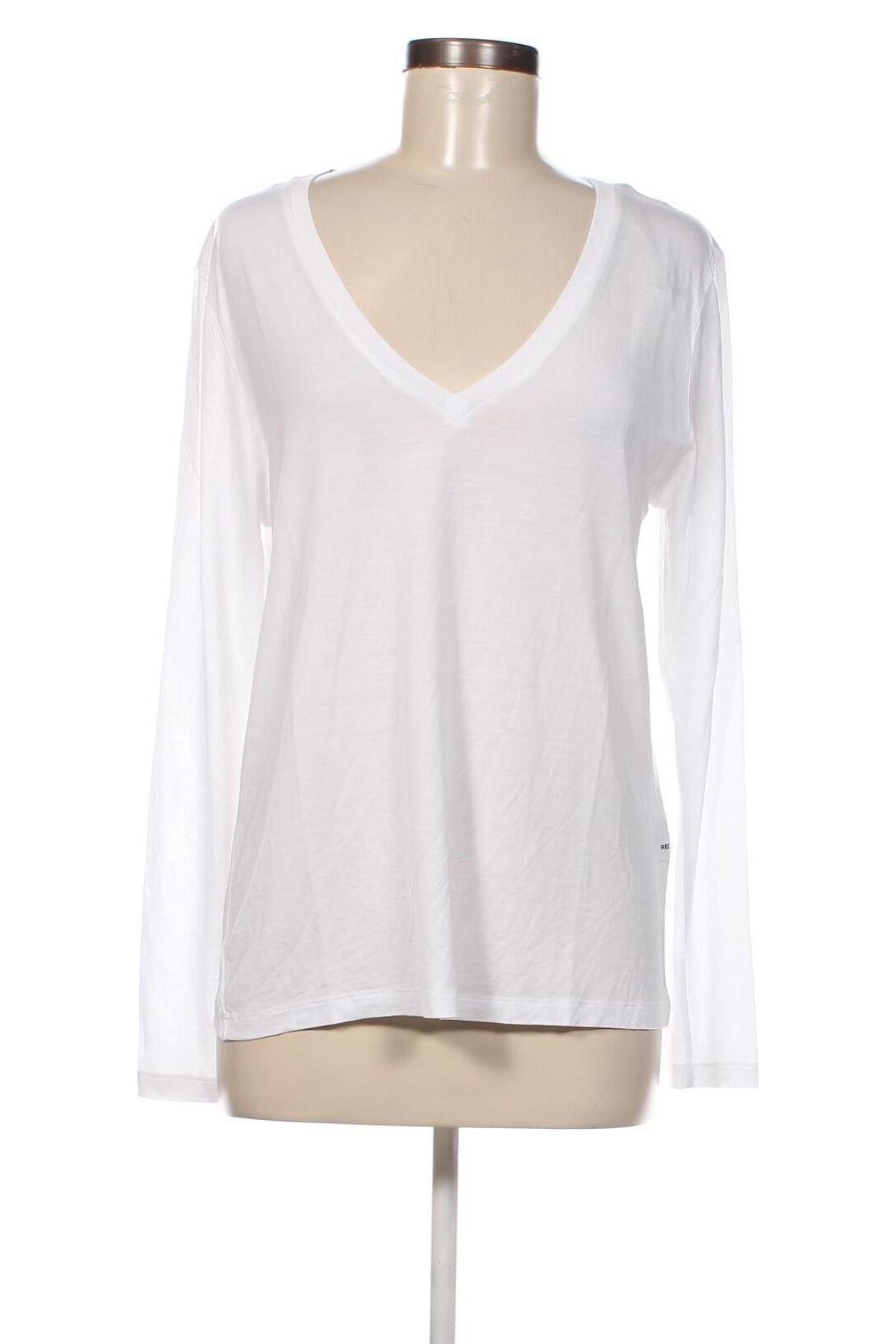 Γυναικεία μπλούζα Replay, Μέγεθος XS, Χρώμα Λευκό, Τιμή 77,32 €