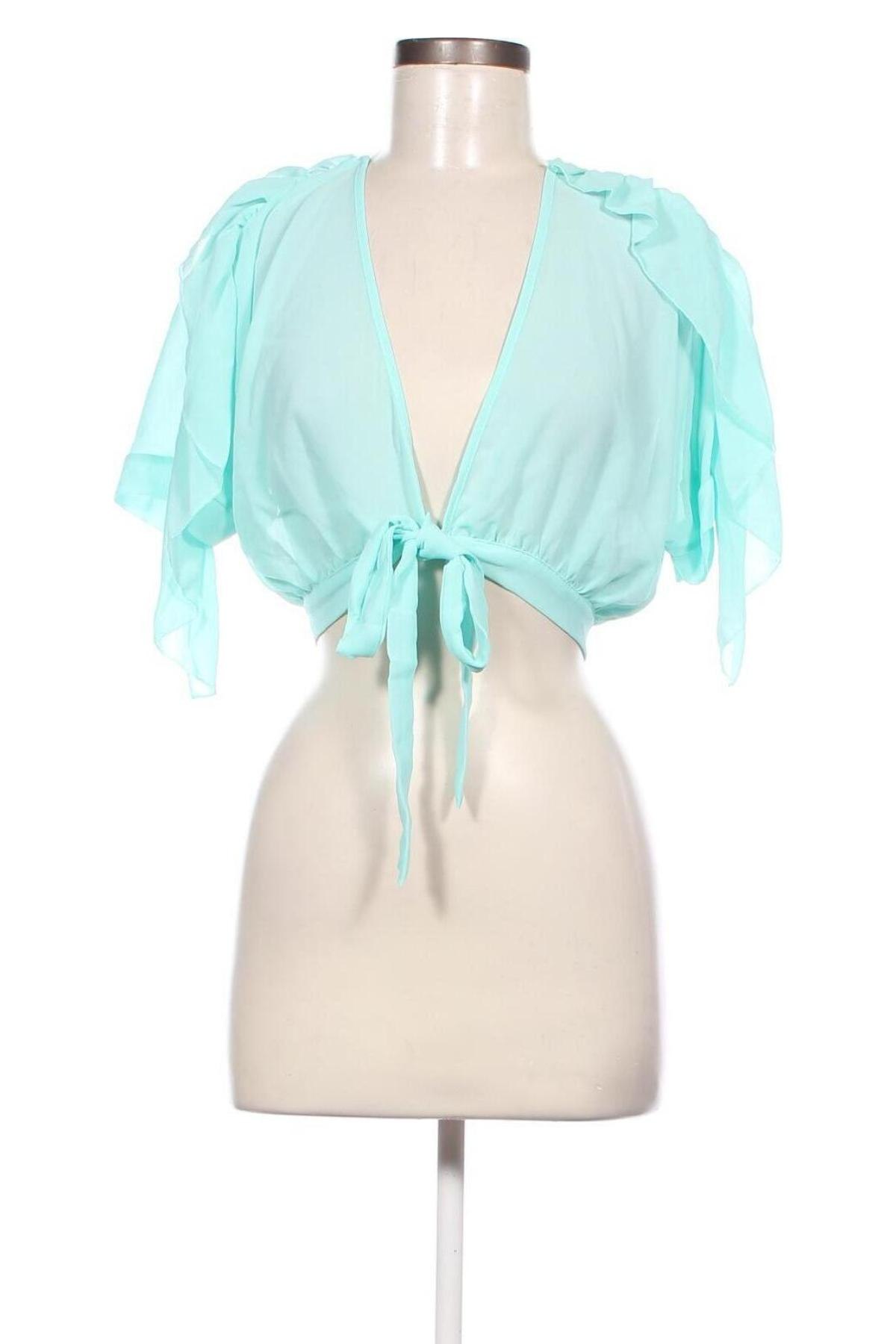 Дамска блуза Rinascimento, Размер M, Цвят Син, Цена 45,90 лв.