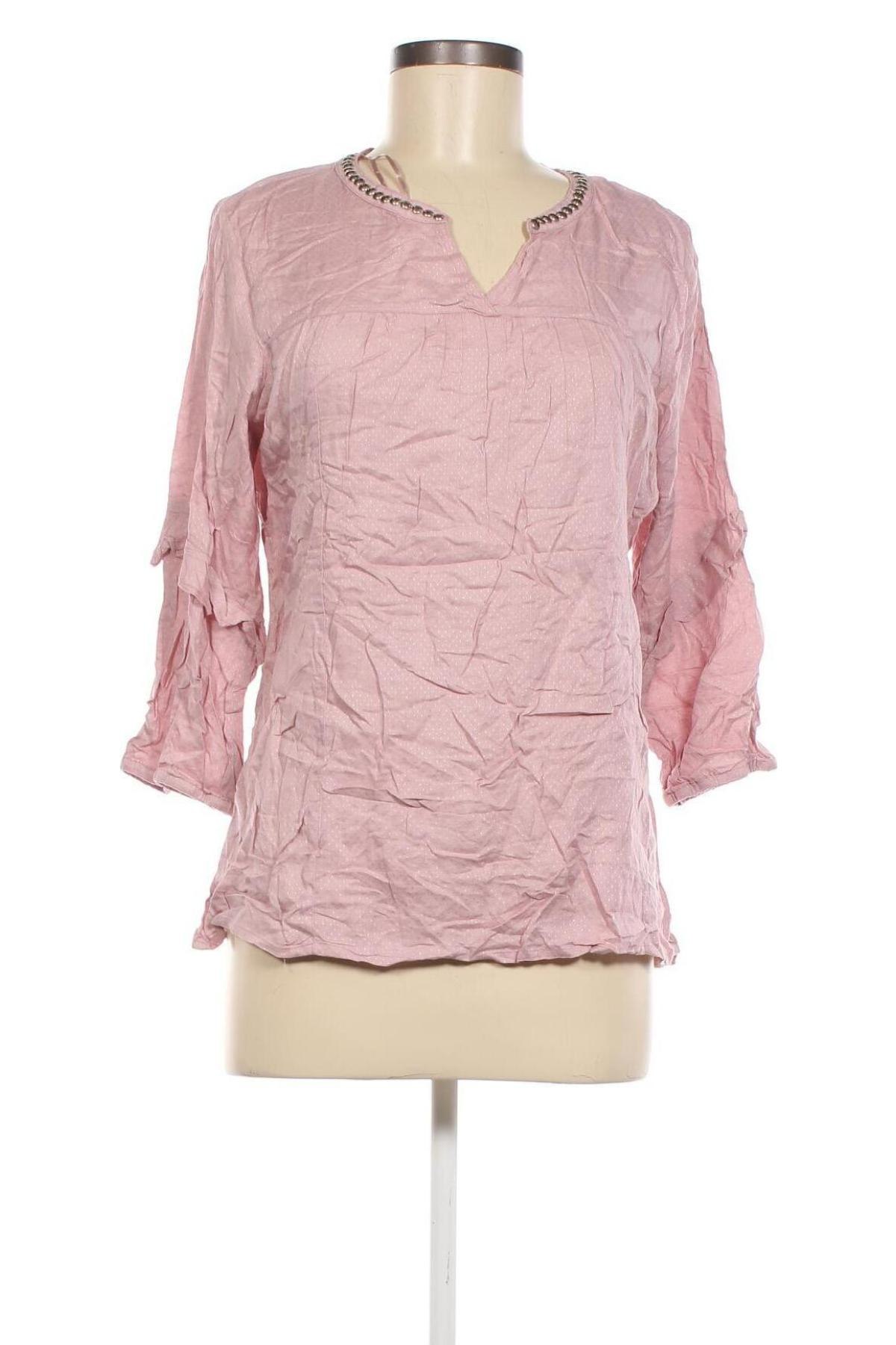 Γυναικεία μπλούζα Rockmans, Μέγεθος M, Χρώμα Ρόζ , Τιμή 9,35 €