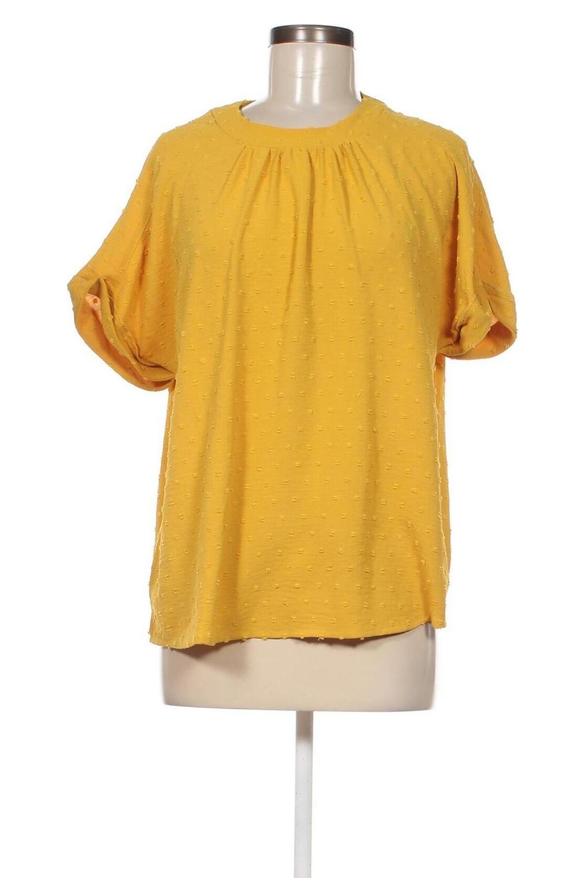 Дамска блуза SHEIN, Размер M, Цвят Жълт, Цена 19,55 лв.