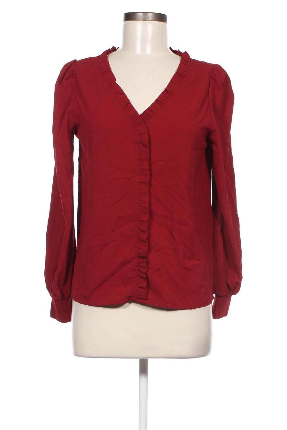 Дамска блуза SHEIN, Размер S, Цвят Червен, Цена 5,32 лв.